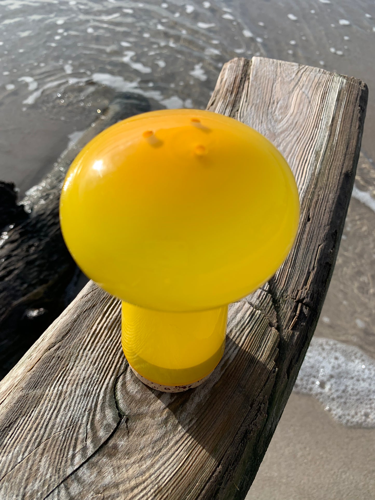 Holmegaard Palet Strohglas - Gelb