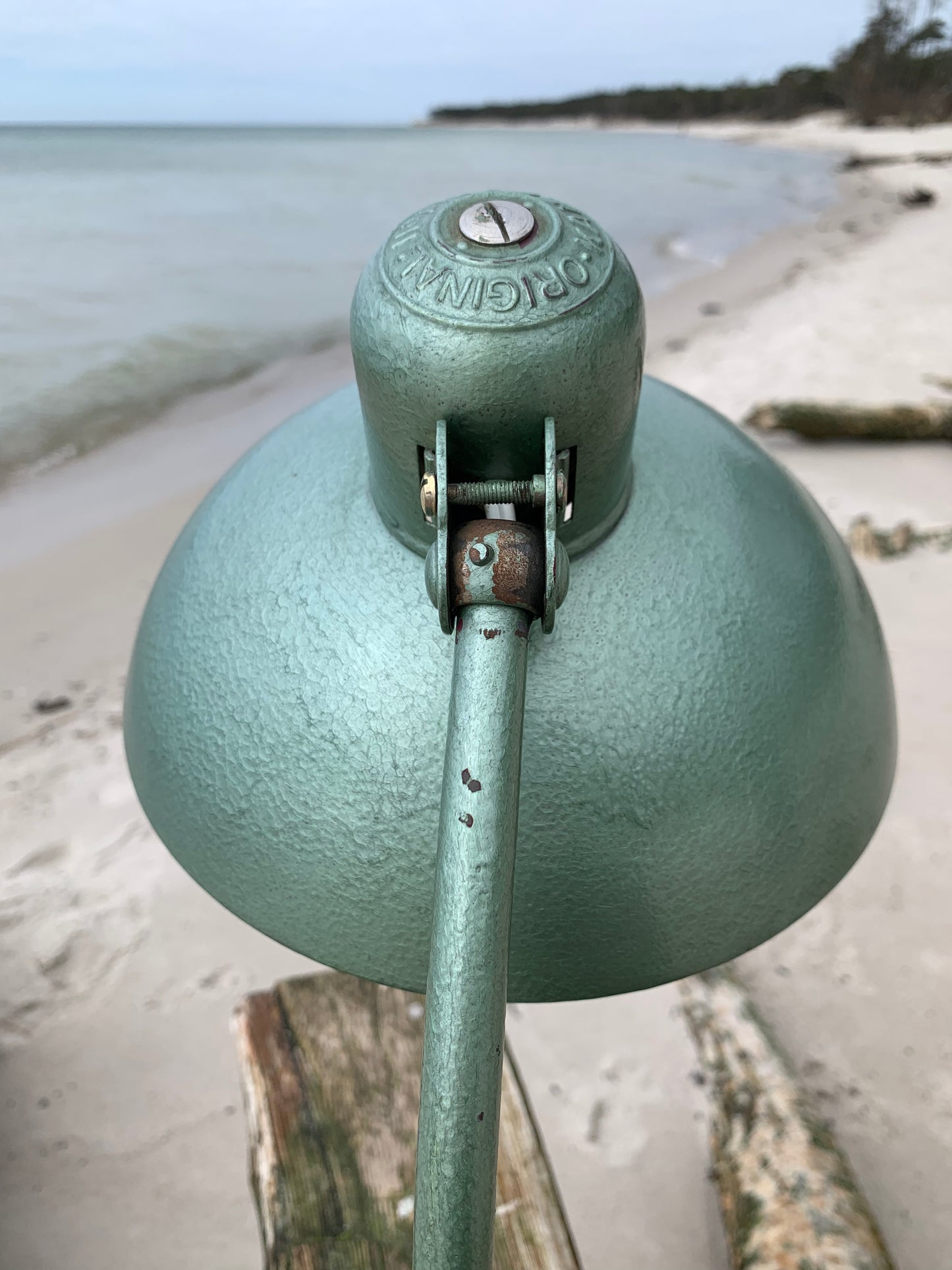 Kaiser Idell 6556 - Grüner Hammerschlaglack