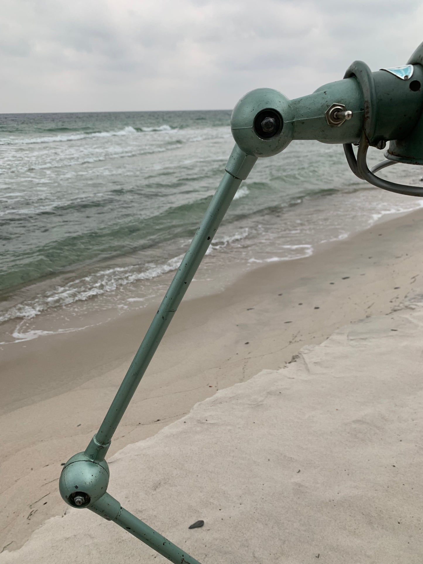 Jieldé Stehlampe mit 3 Armen - Grün