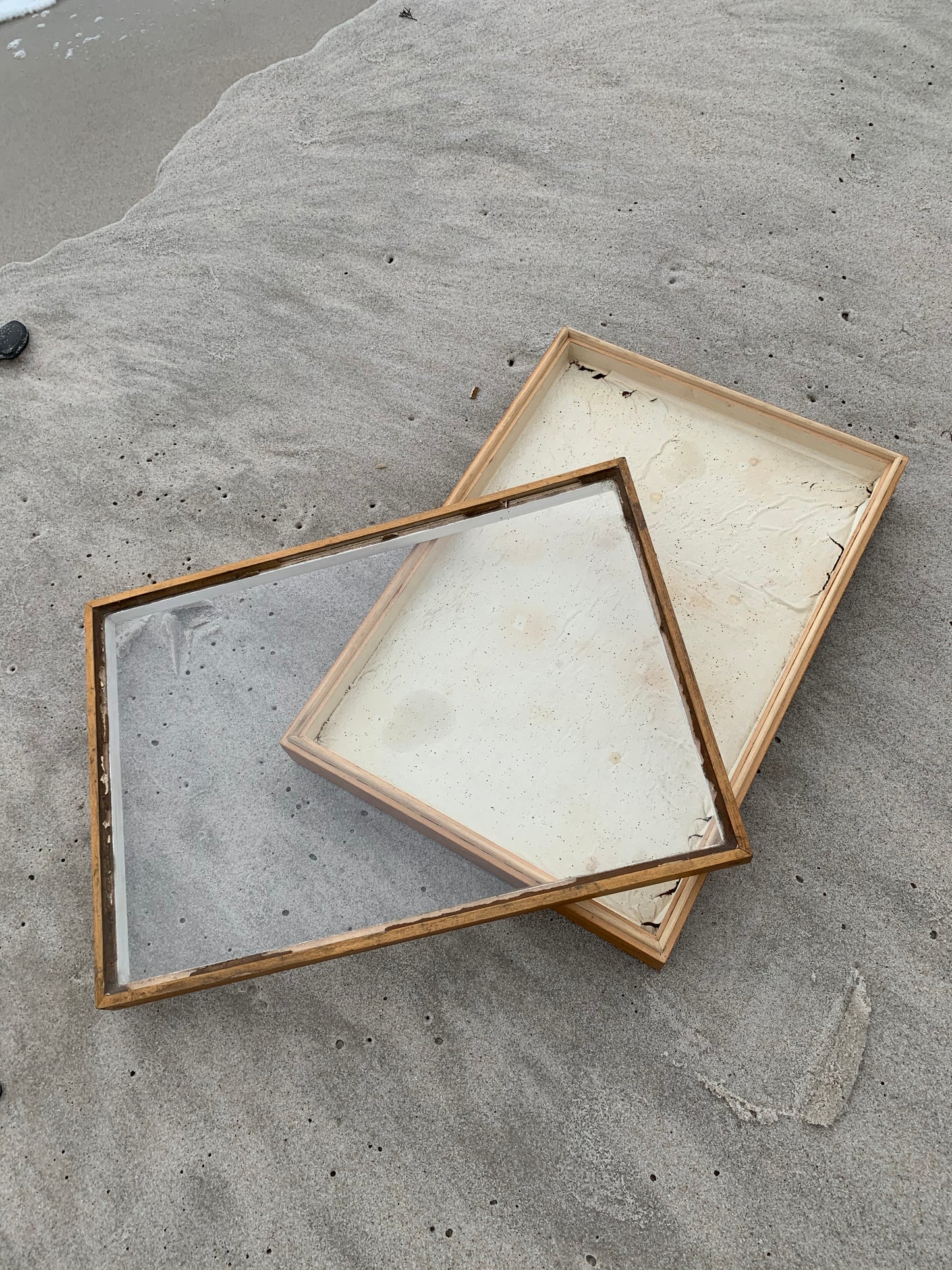 Vitrine aus Glas zum Ausstellen und Aufbewahren