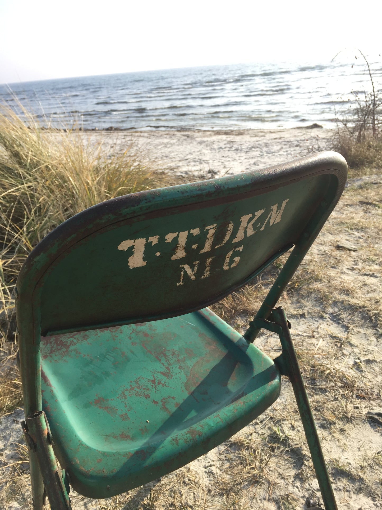 Roher Klappstuhl mit viel Patina (Der Preis gilt pro Stück)