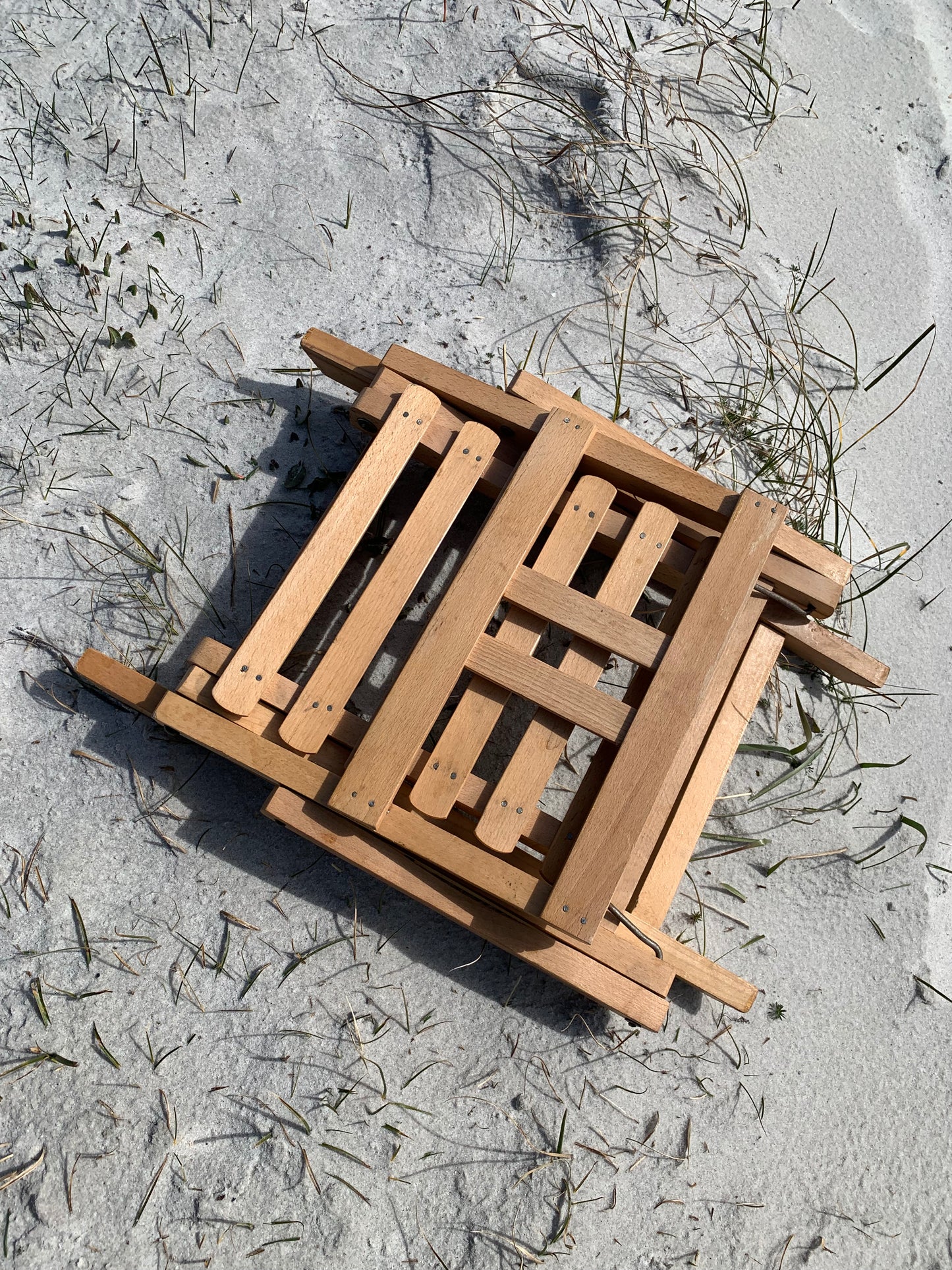 Kinderklappstuhl aus Holz