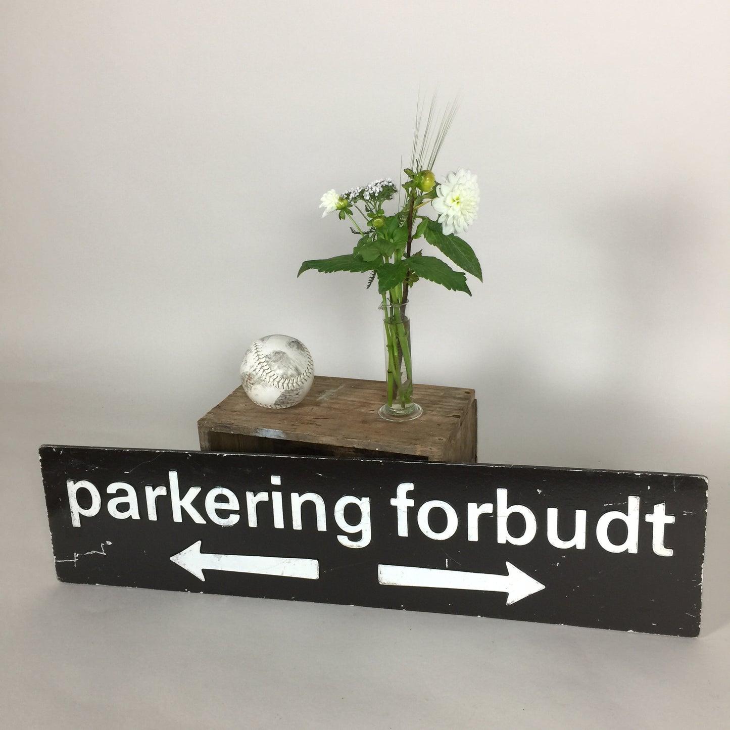 Schönes altes Schild