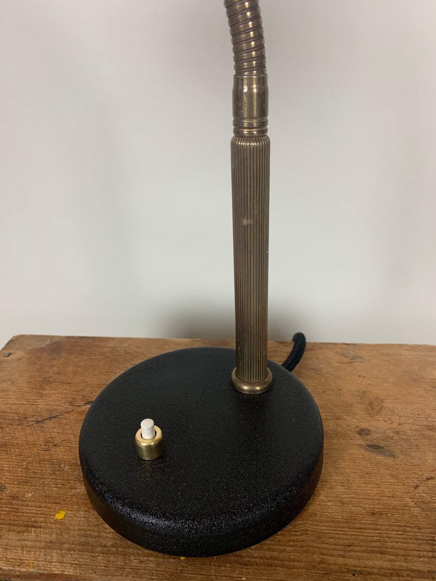 Vintage Lampe mit Flexarm - Schwarz