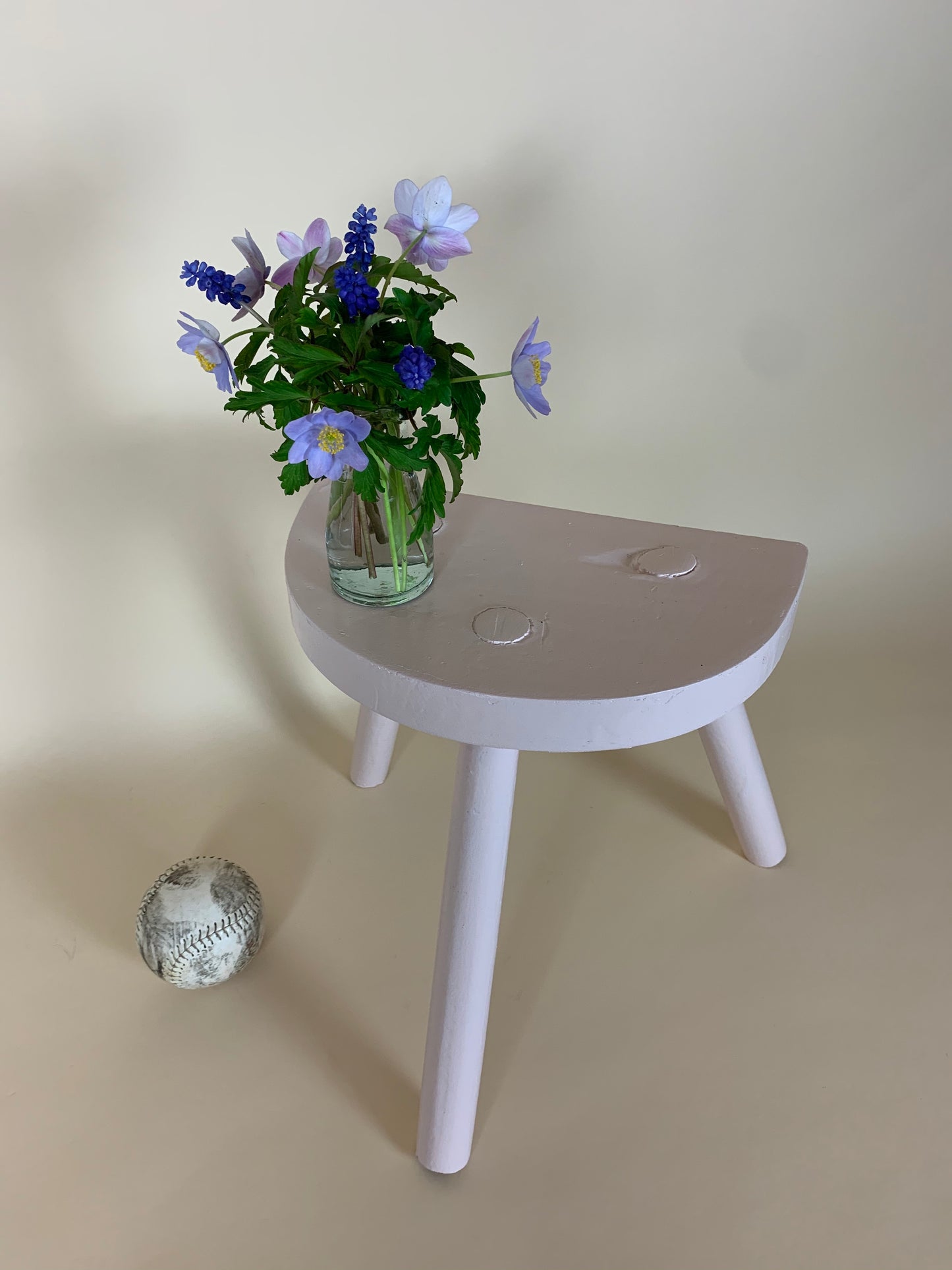 Melkschemel in rosa
