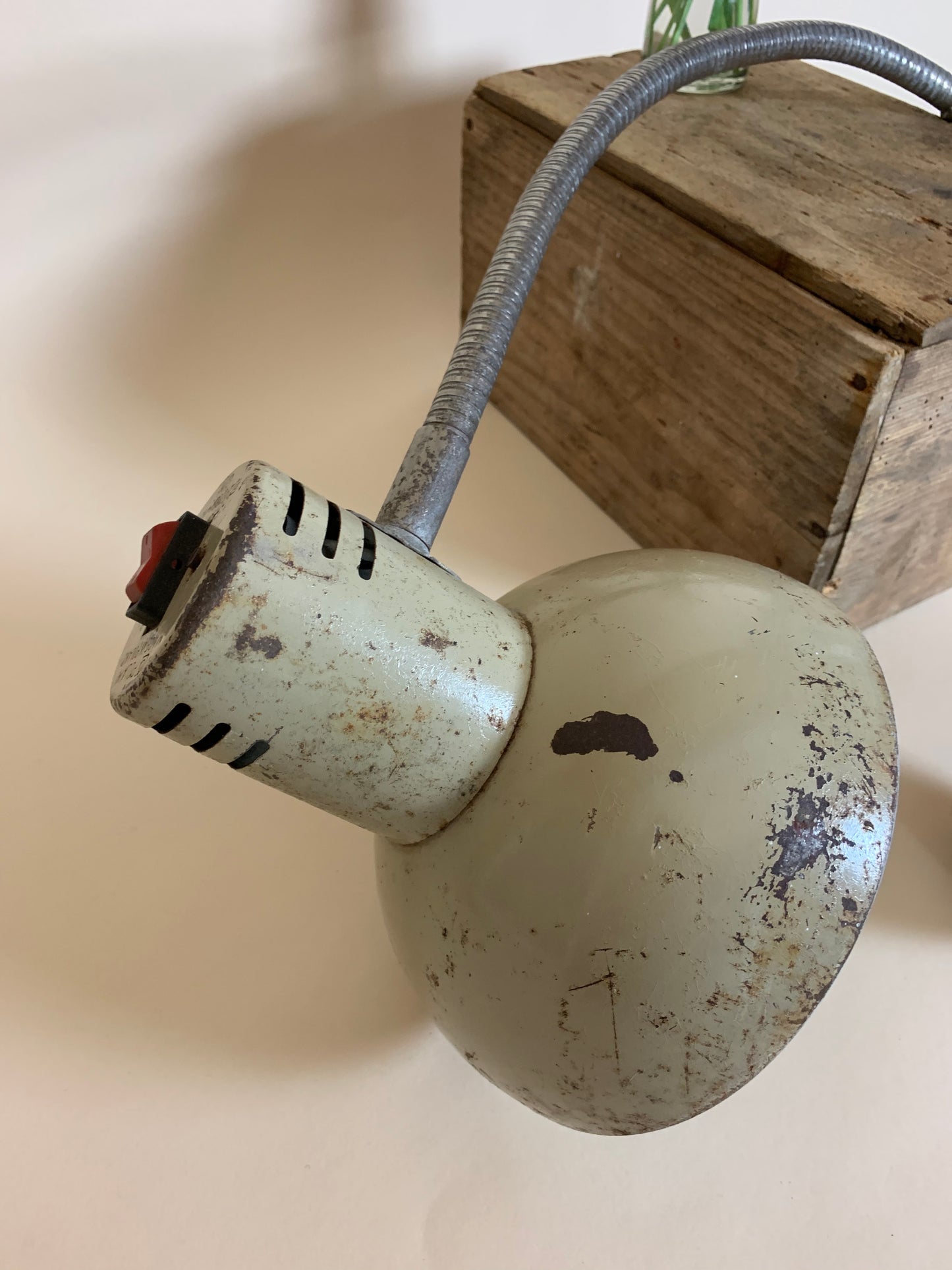 Schöne polnische Architektenlampe - Weiß