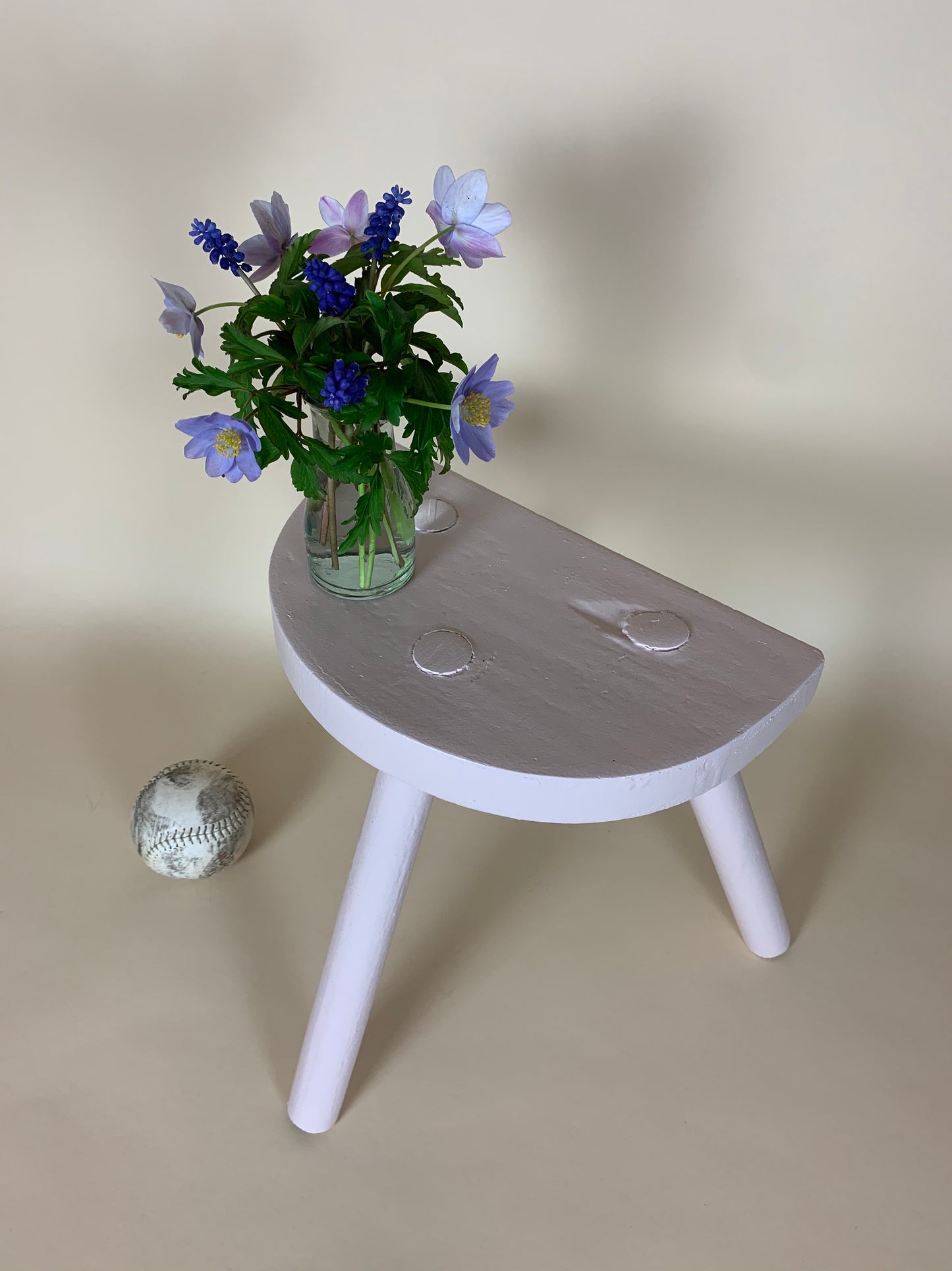 Melkschemel in rosa