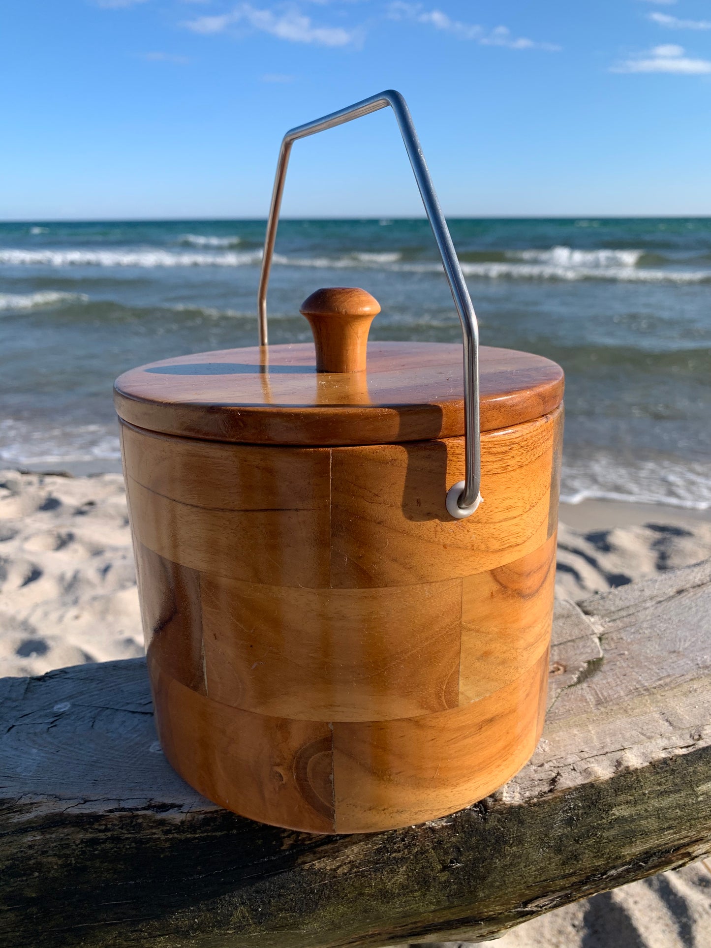 Eiskübel aus Holz