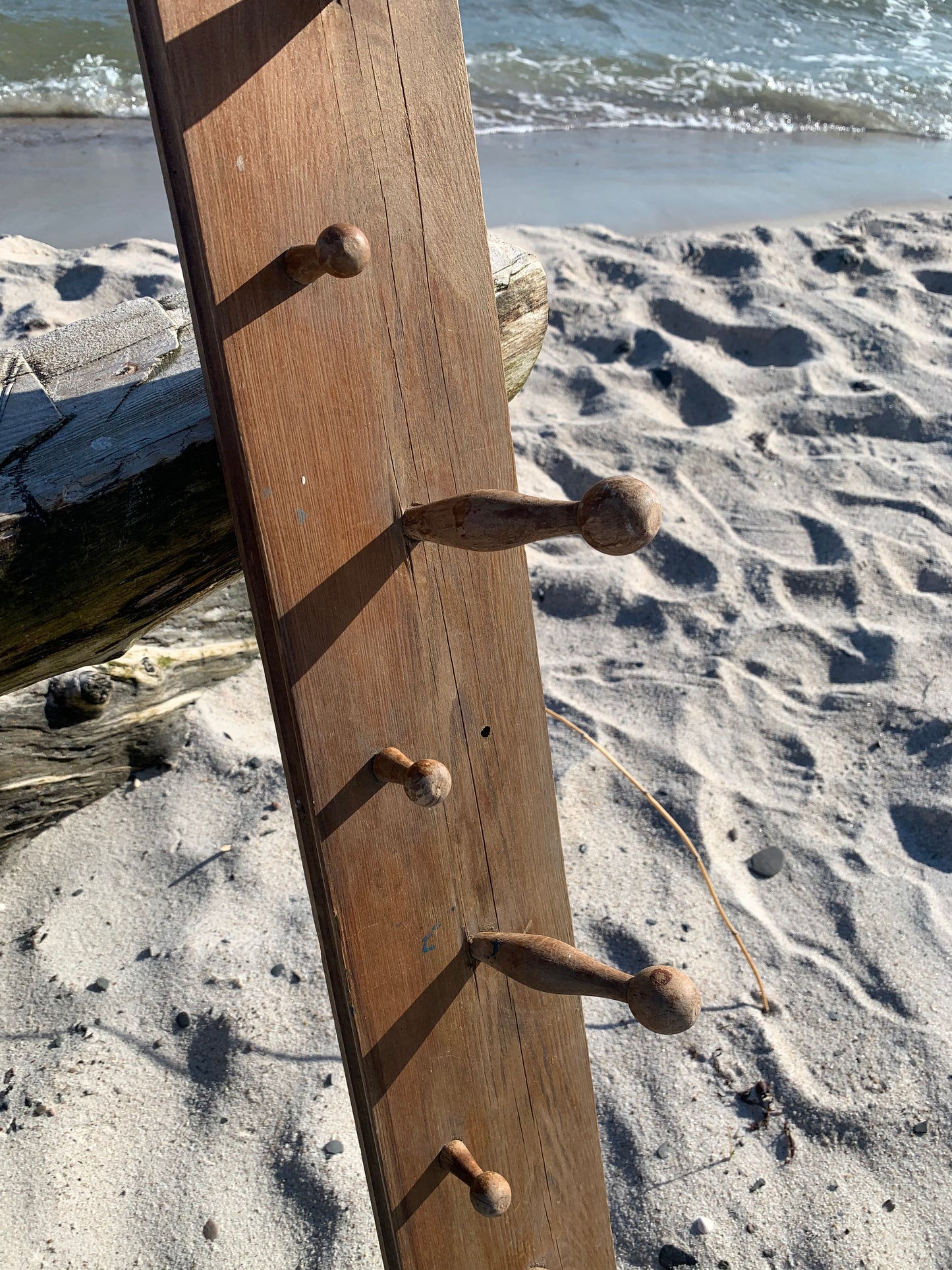 Schöne große Garderobe mit Patina