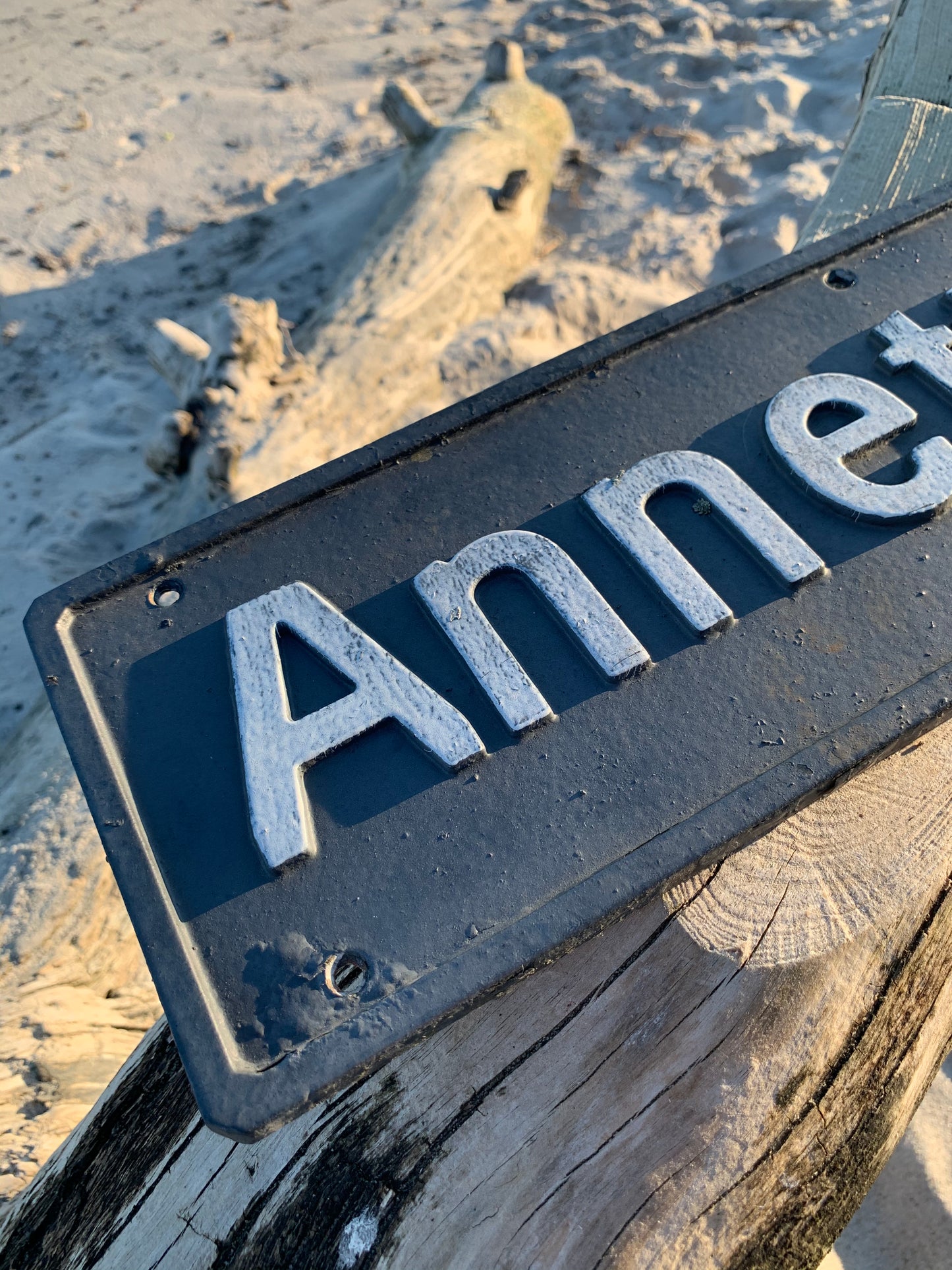 Straßenschild - Annettevej