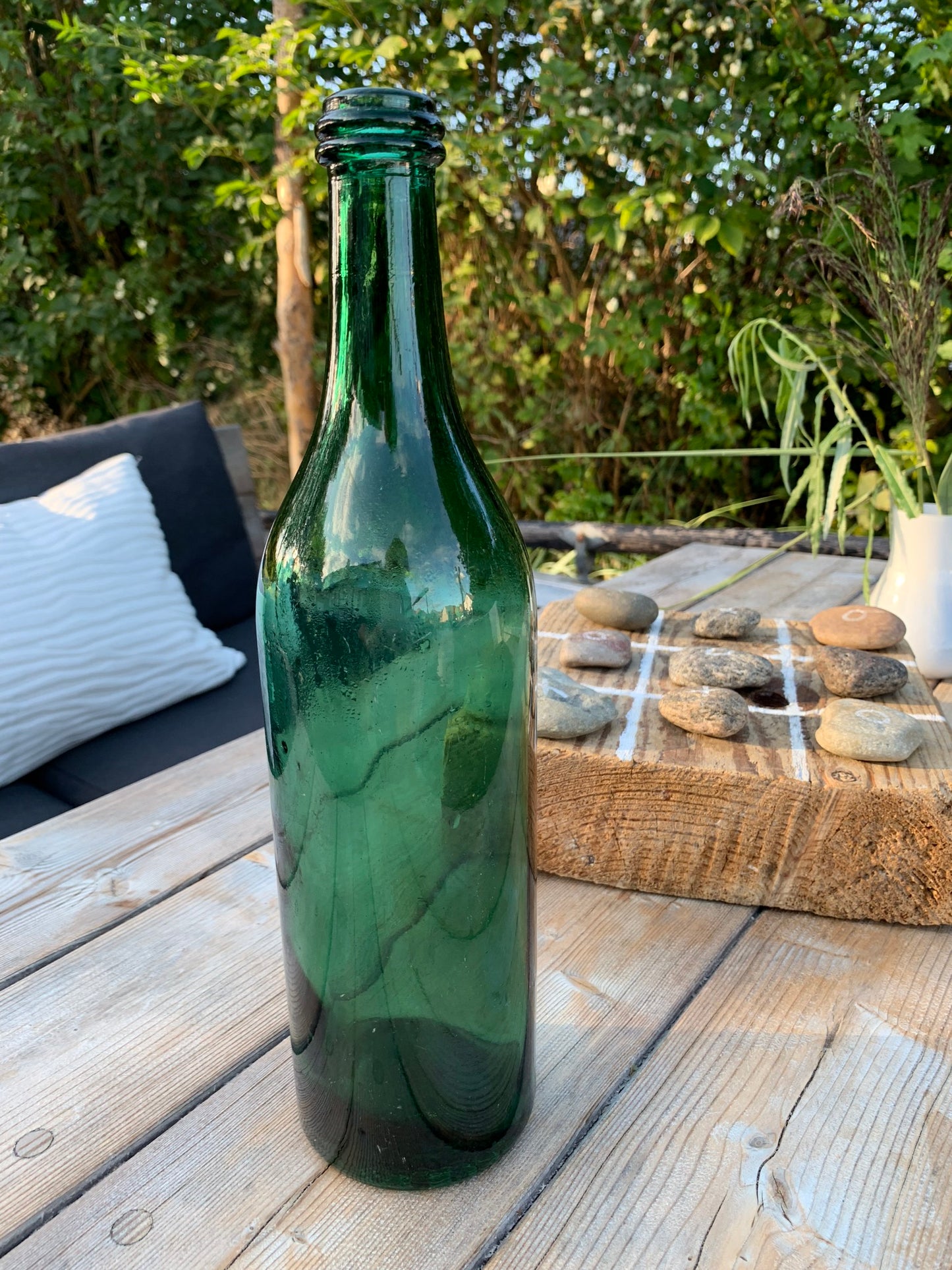 Grüne Flasche