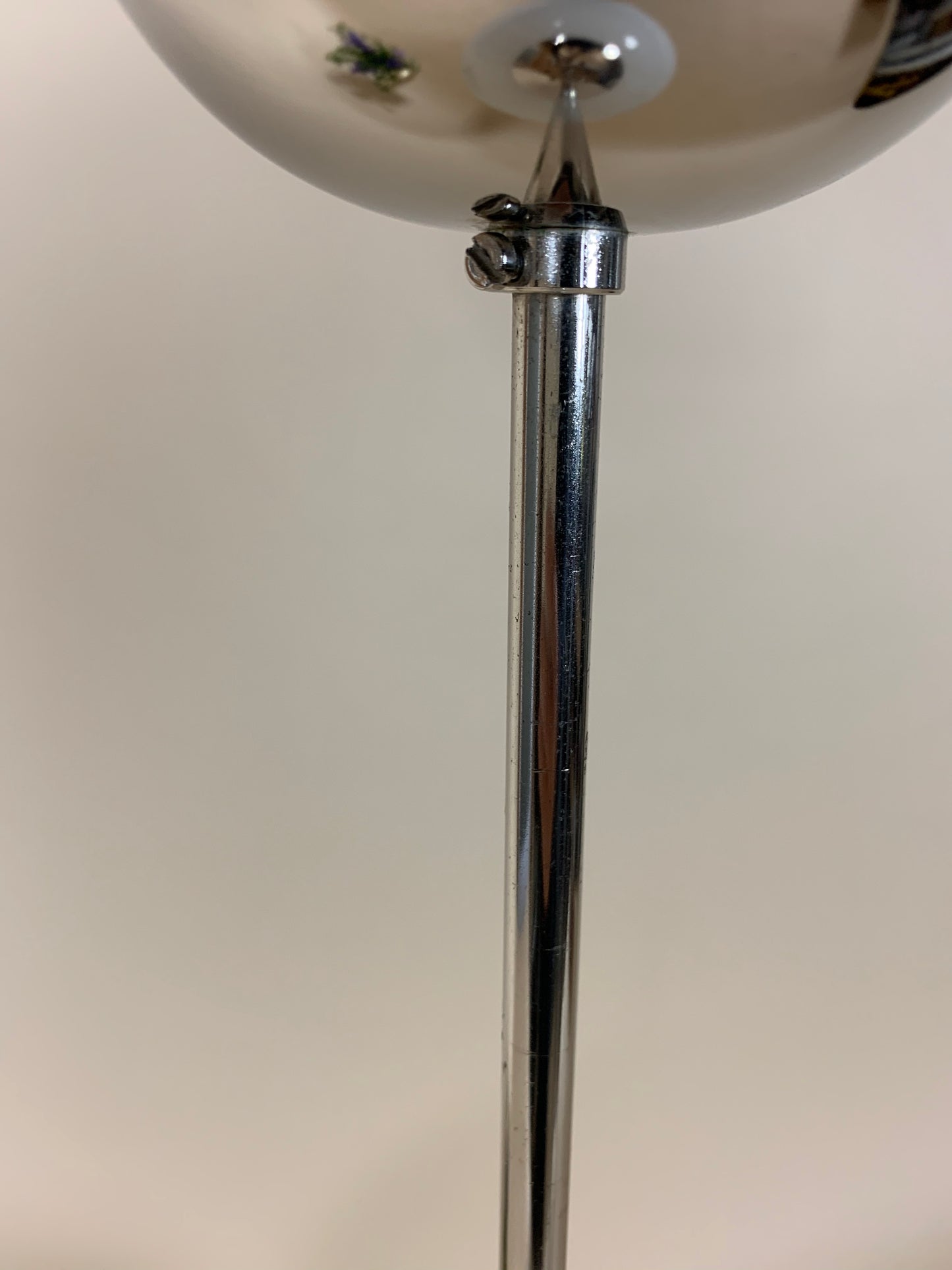 Kuppellampe aus Glas