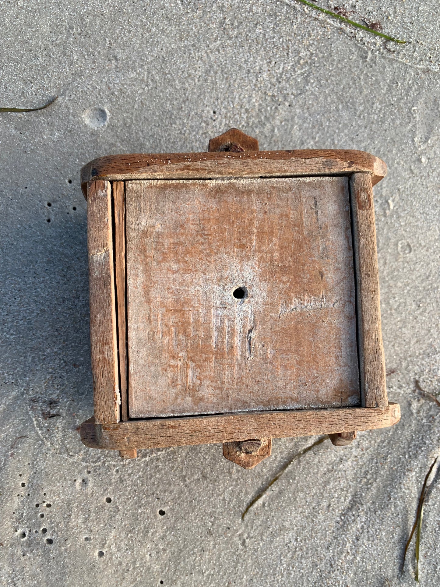 Käseform aus Holz
