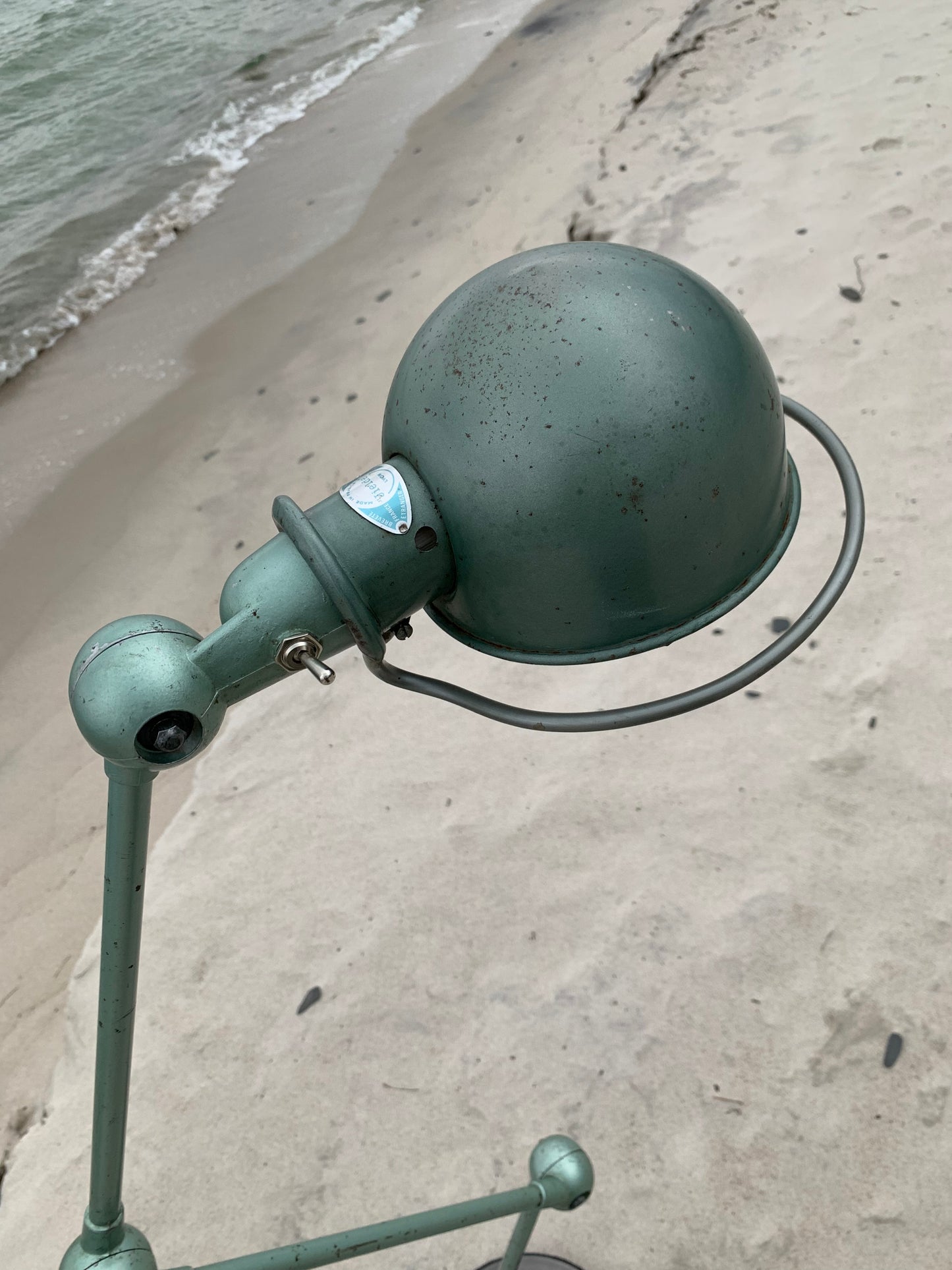 Jieldé Stehlampe mit 3 Armen - Grün