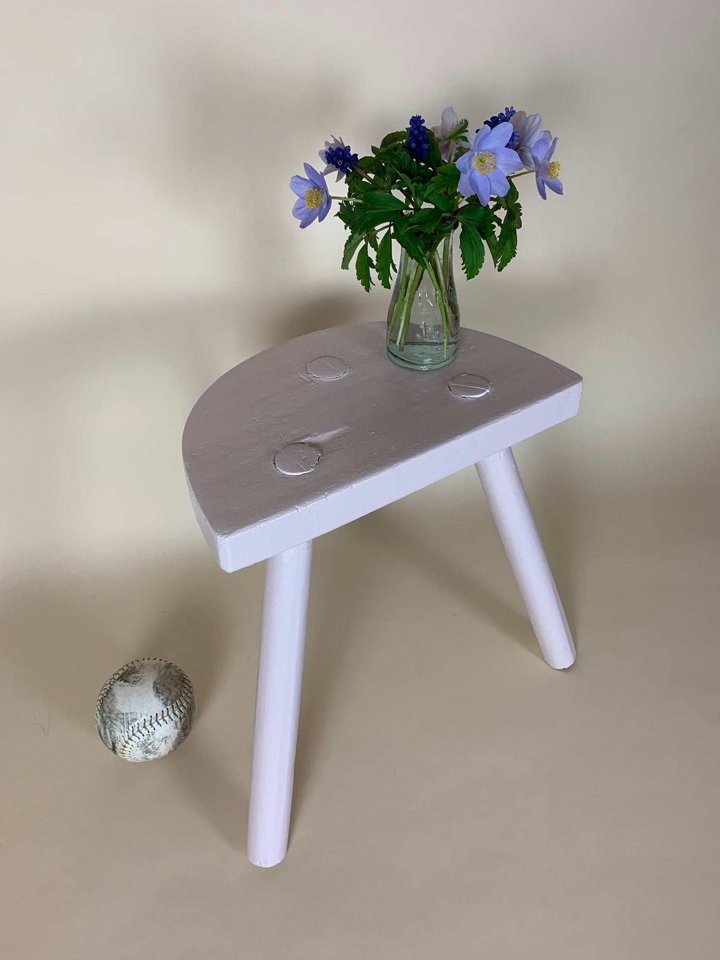 Melkschemel in rosa