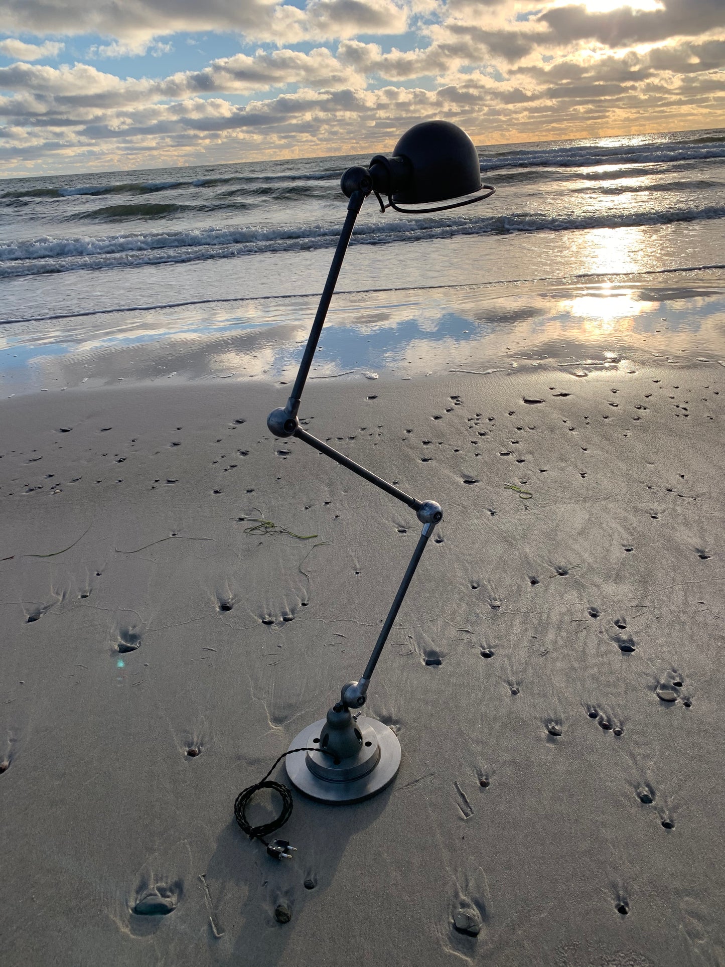 Jieldé Stehlampe mit drei Armen