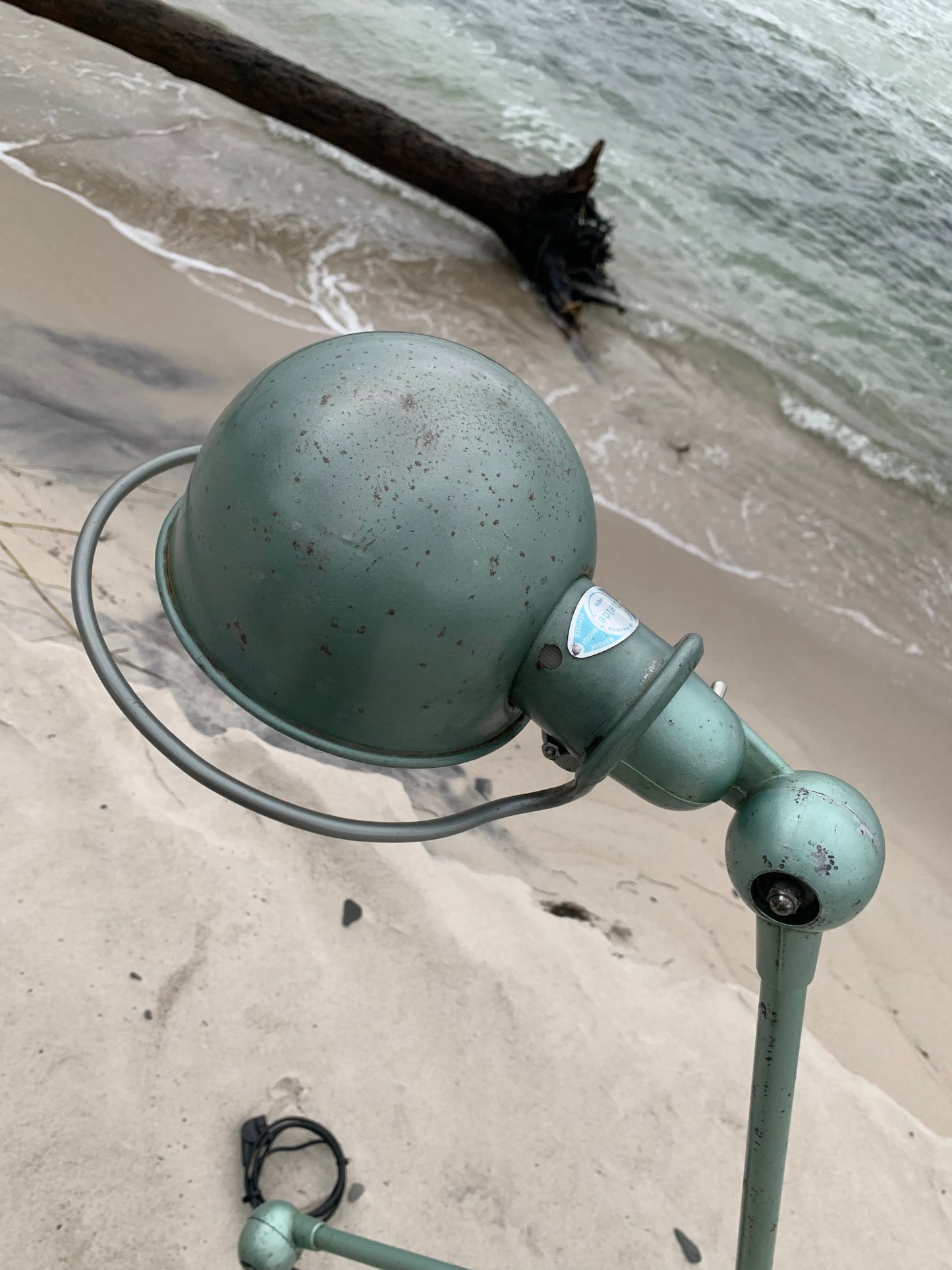 Jieldé Stehlampe mit 3 Armen - Grün
