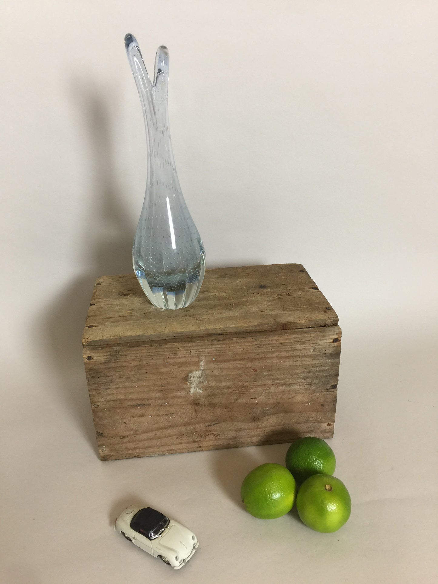 Alte Schnabelvase von Holmegaard