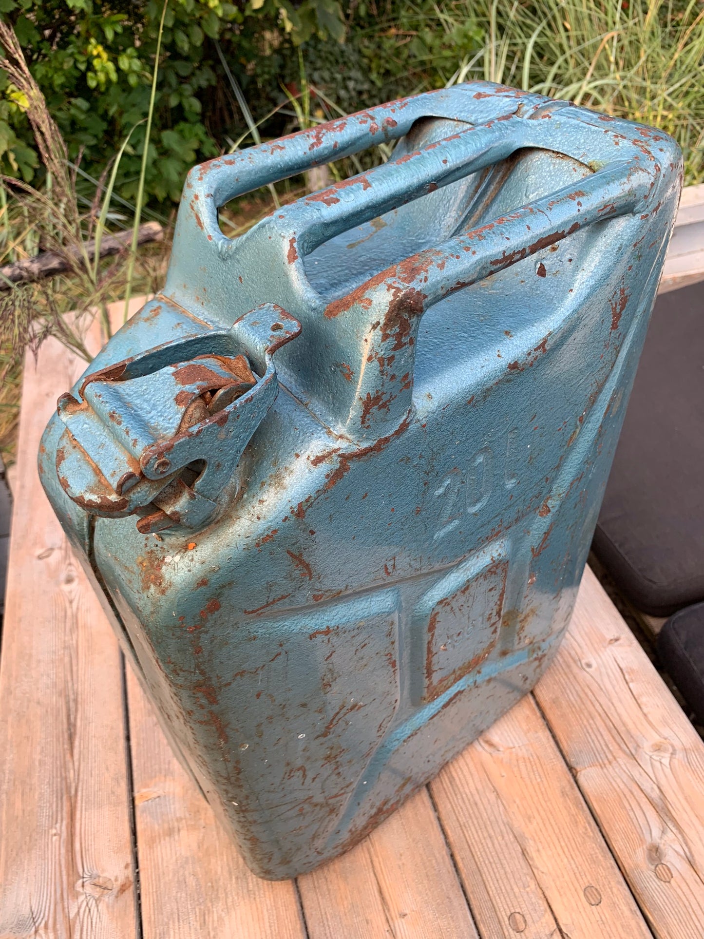 Benzinkanister aus Schweden