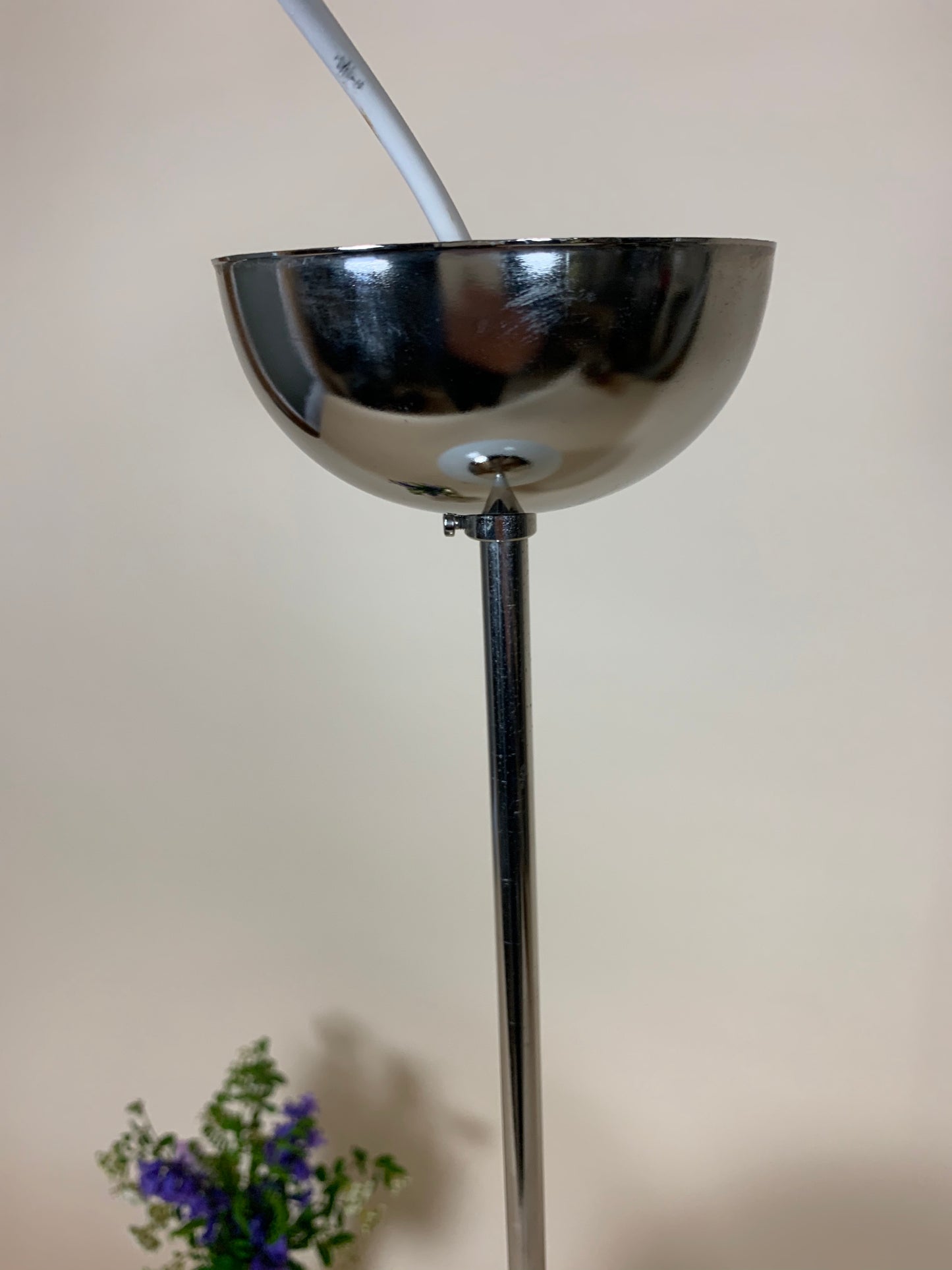 Kuppellampe aus Glas