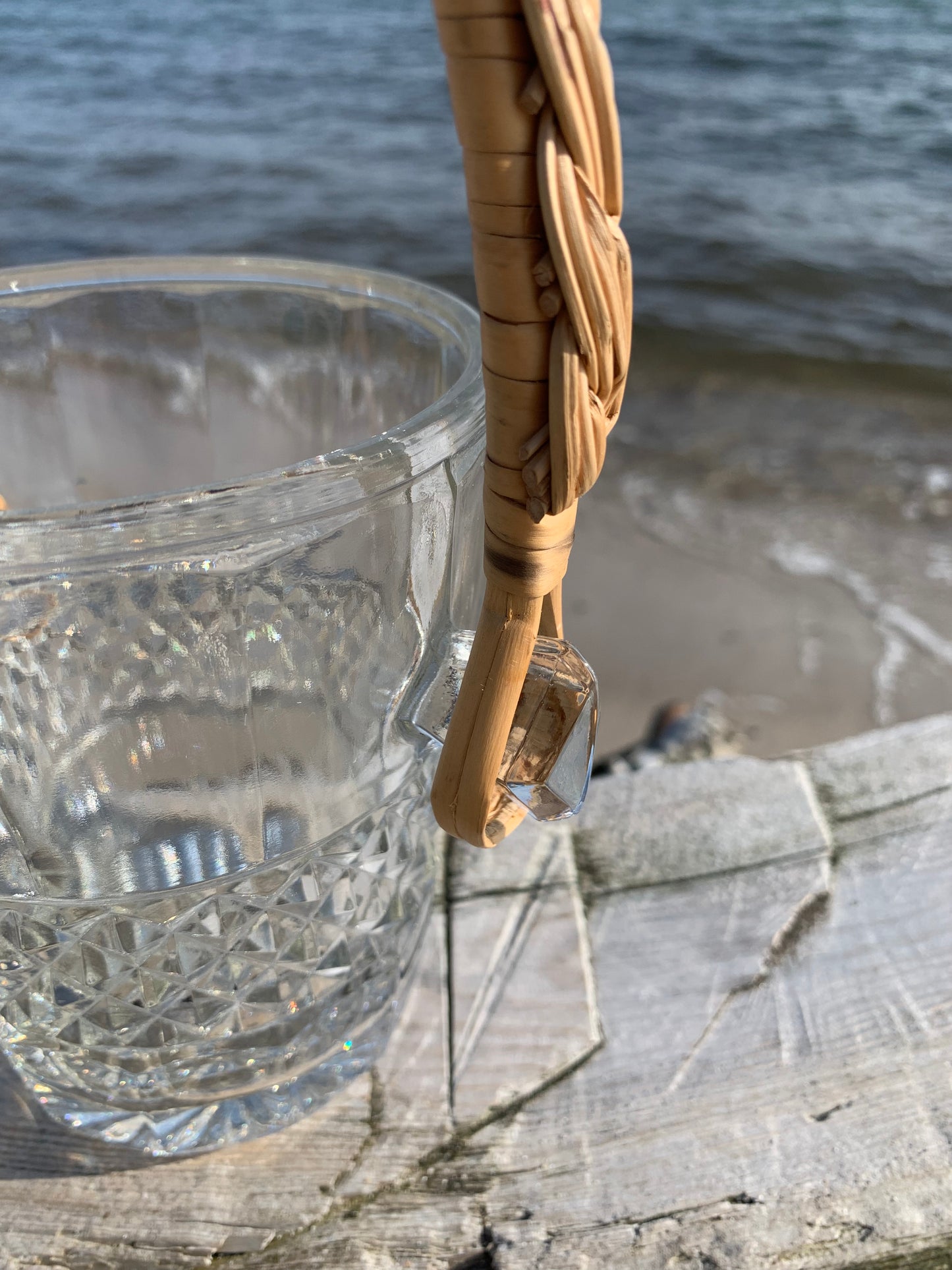 Eiskübel aus Glas