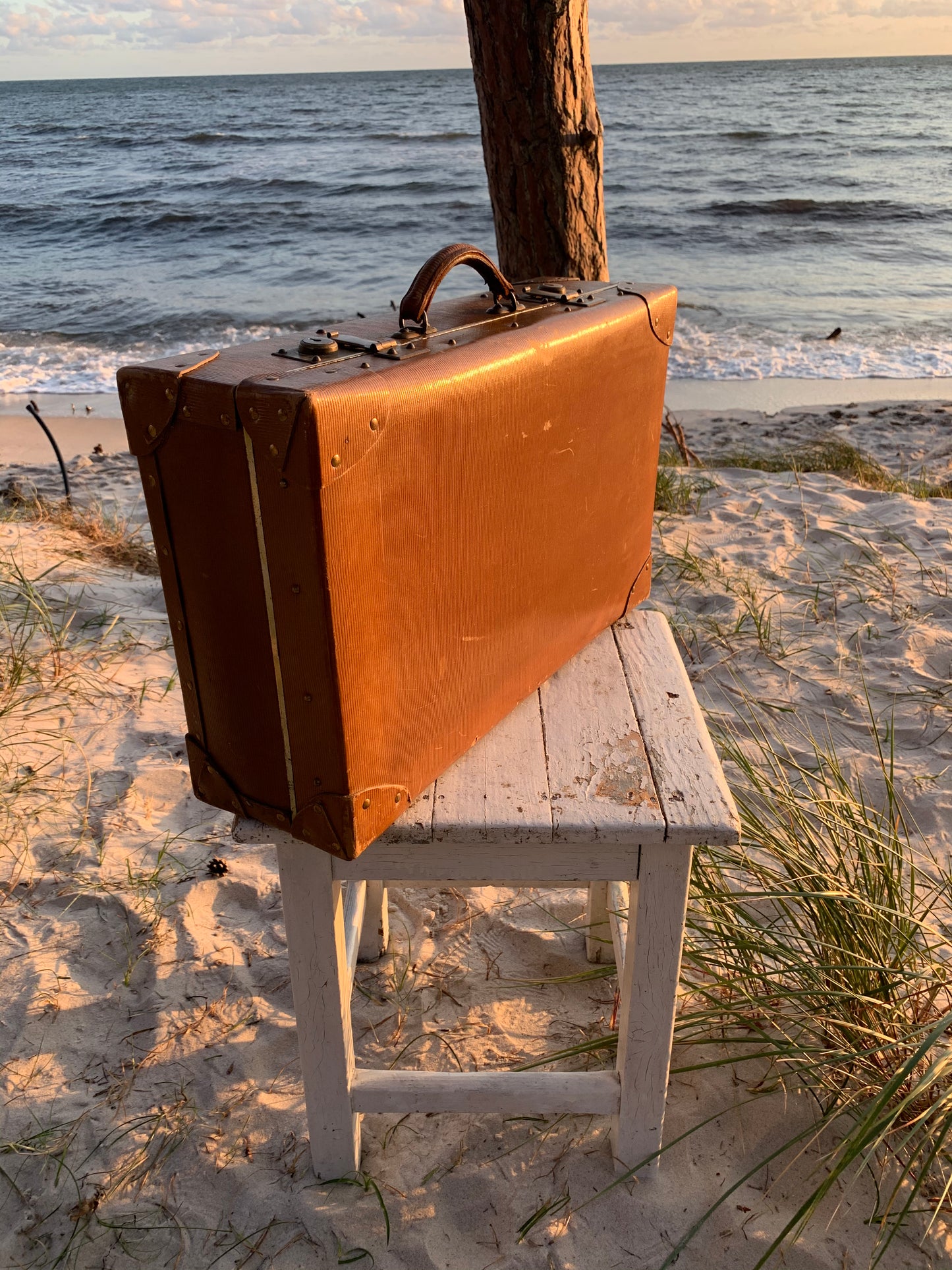 Gehäuse mit Messingrand