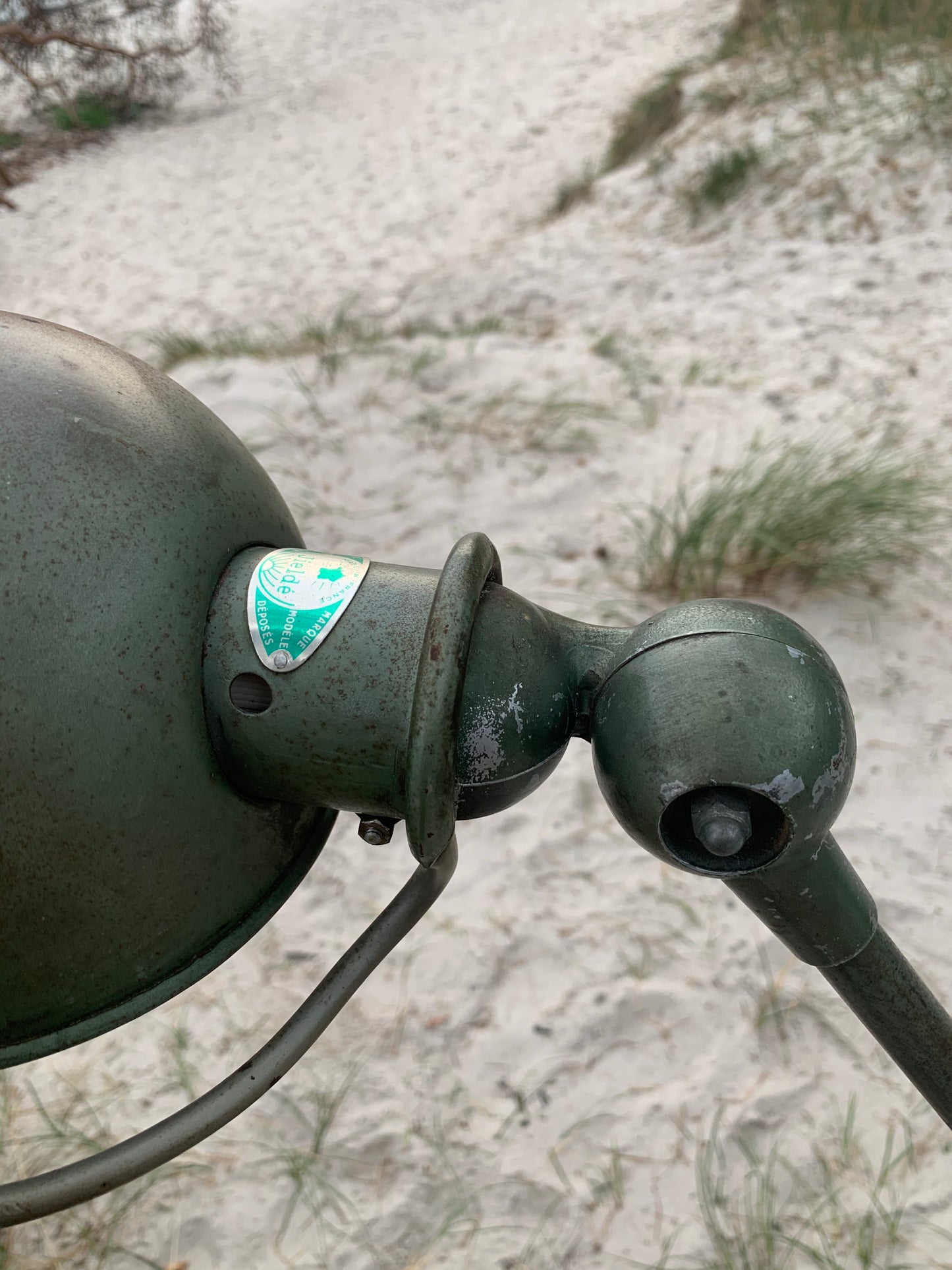 Jieldé Stehlampe mit 3 Armen - Grün
