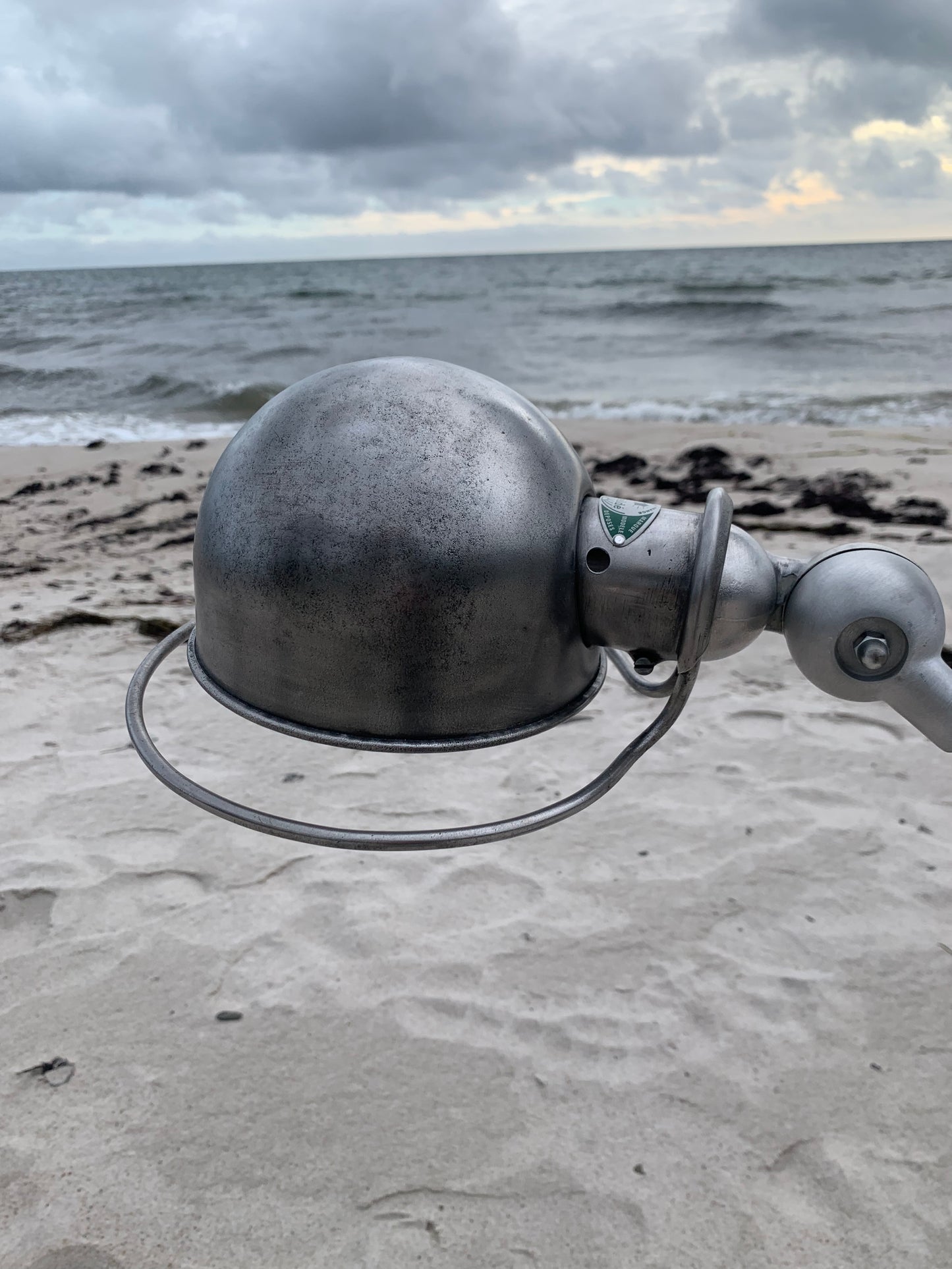 Jieldé Tischlampe mit gebogenem Arm