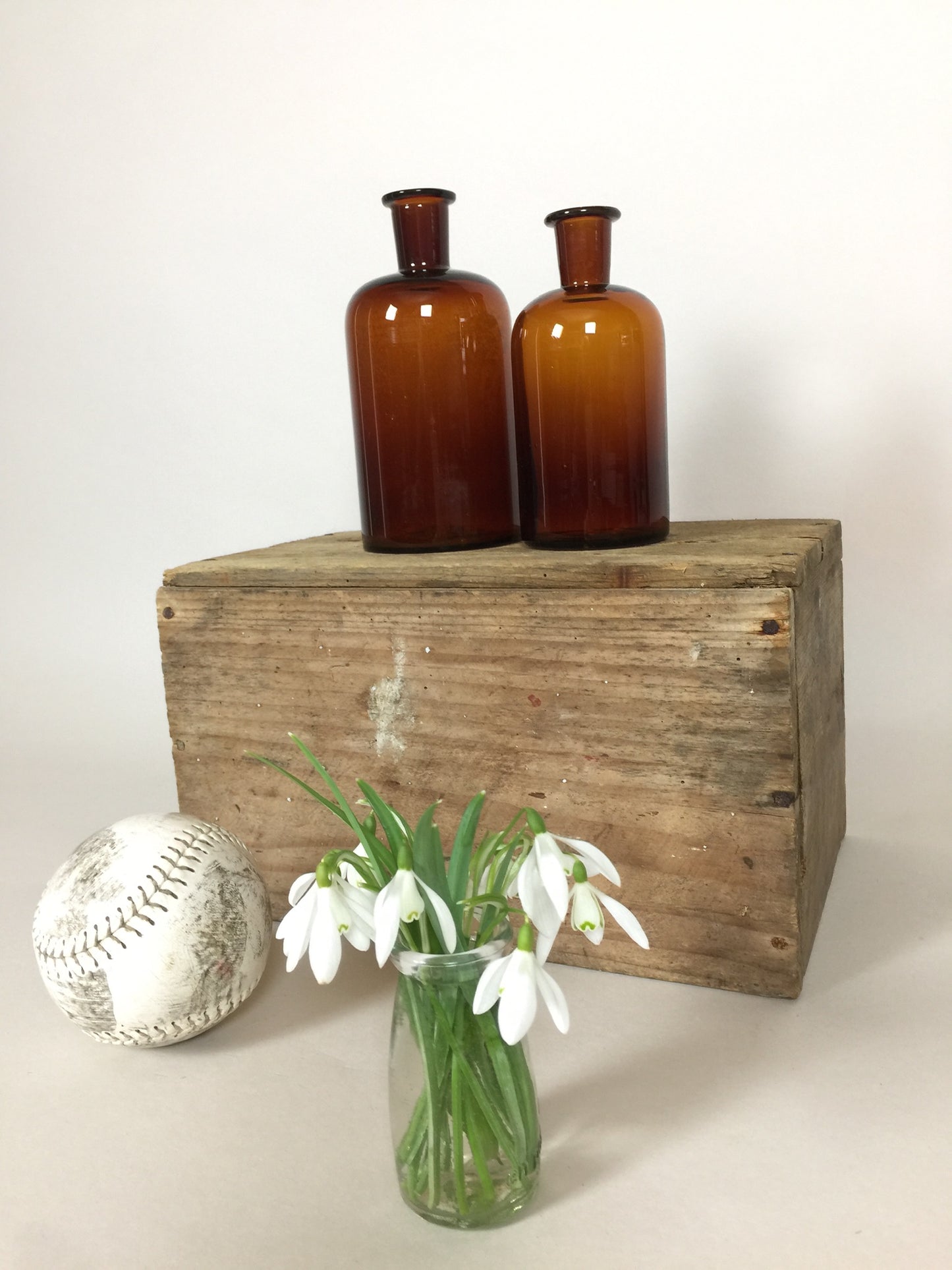 Apothekerflaschen (zwei Einheiten zusammen verkauft)
