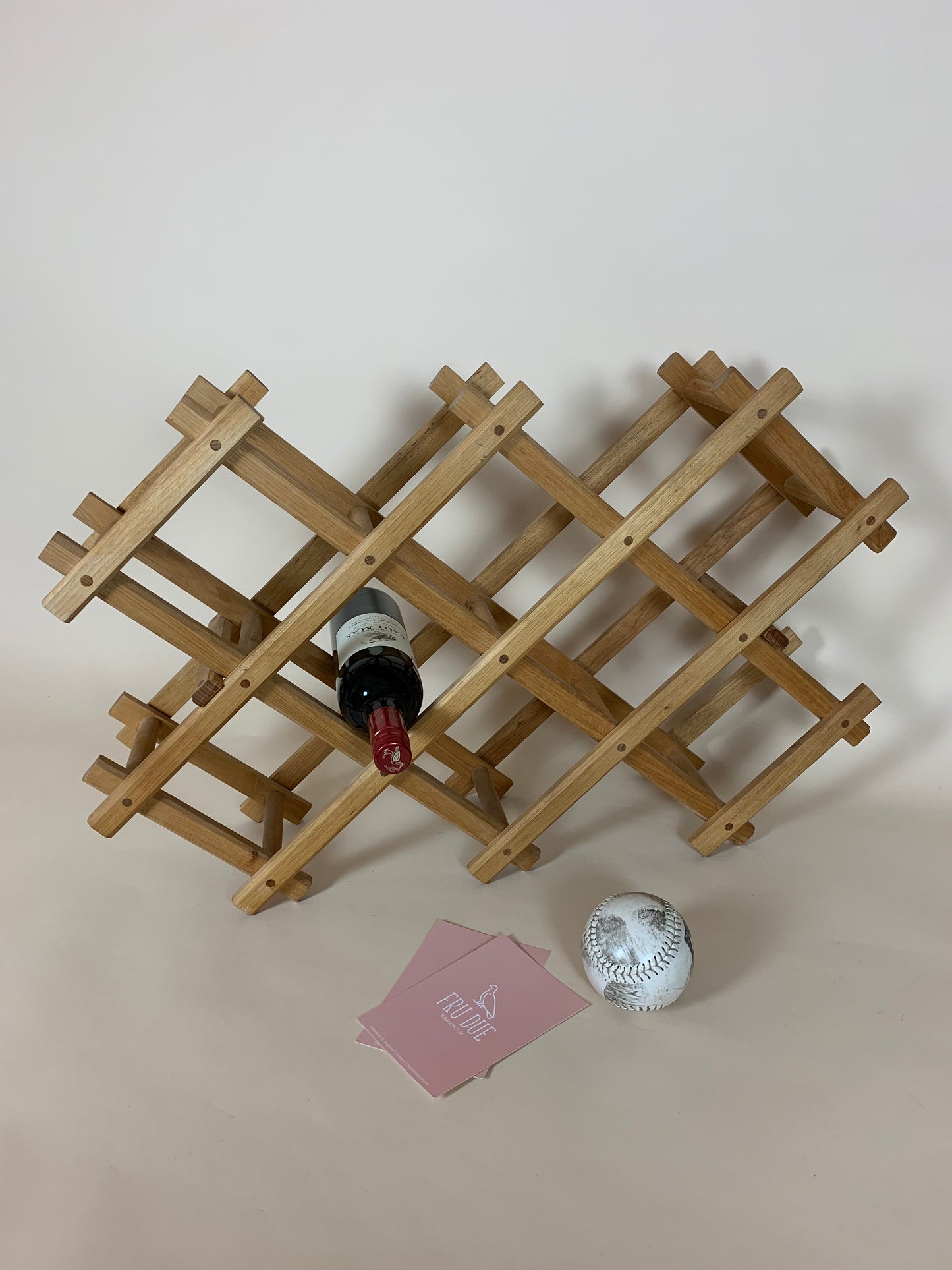 Weinregal aus Holz