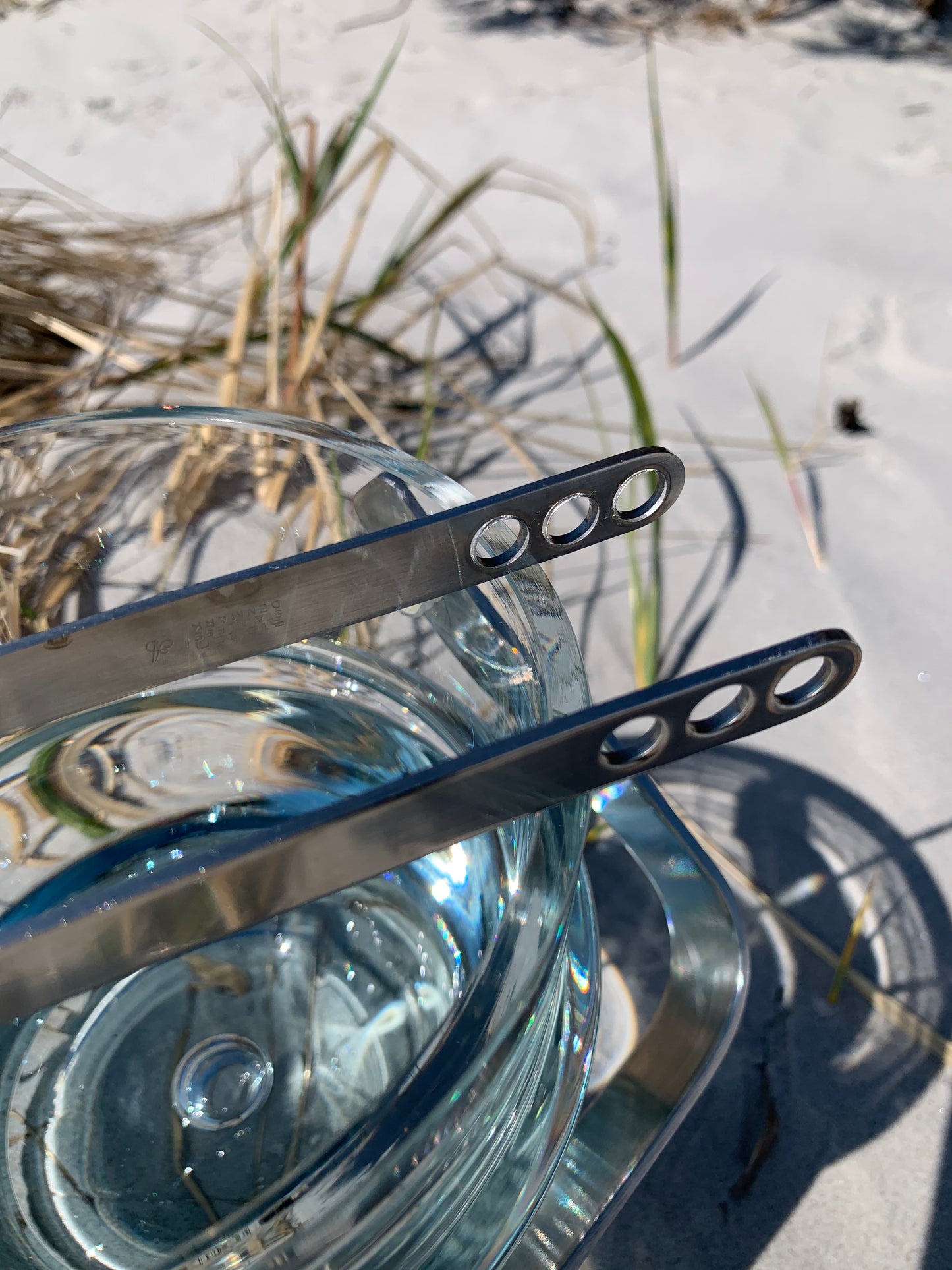 Holmegaard Eiskübel mit Stelton-Zange