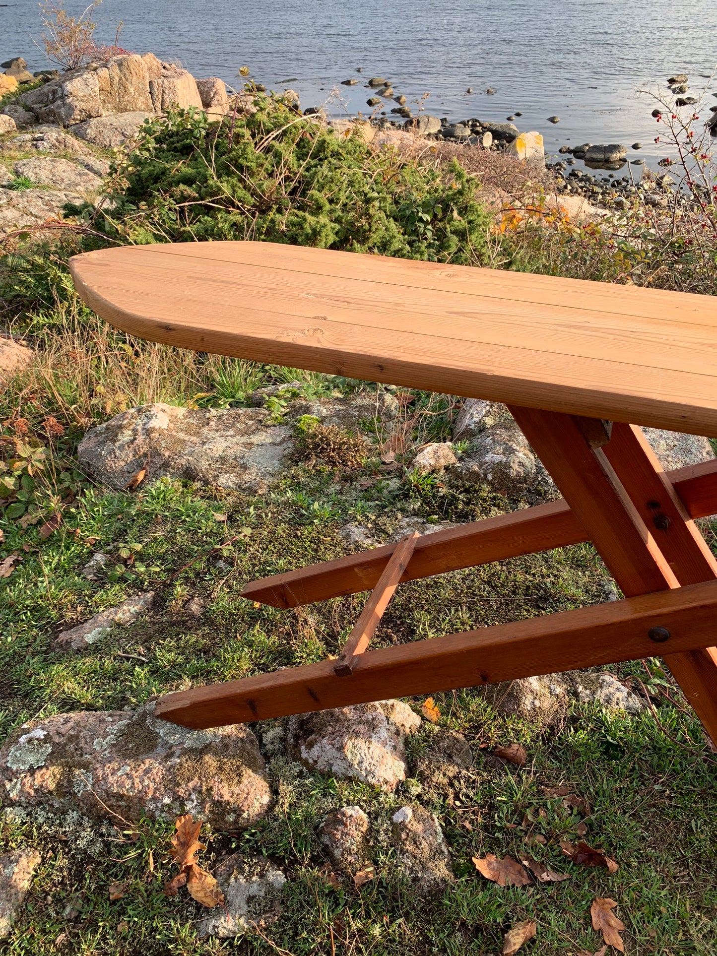 Bügelbrett aus Holz