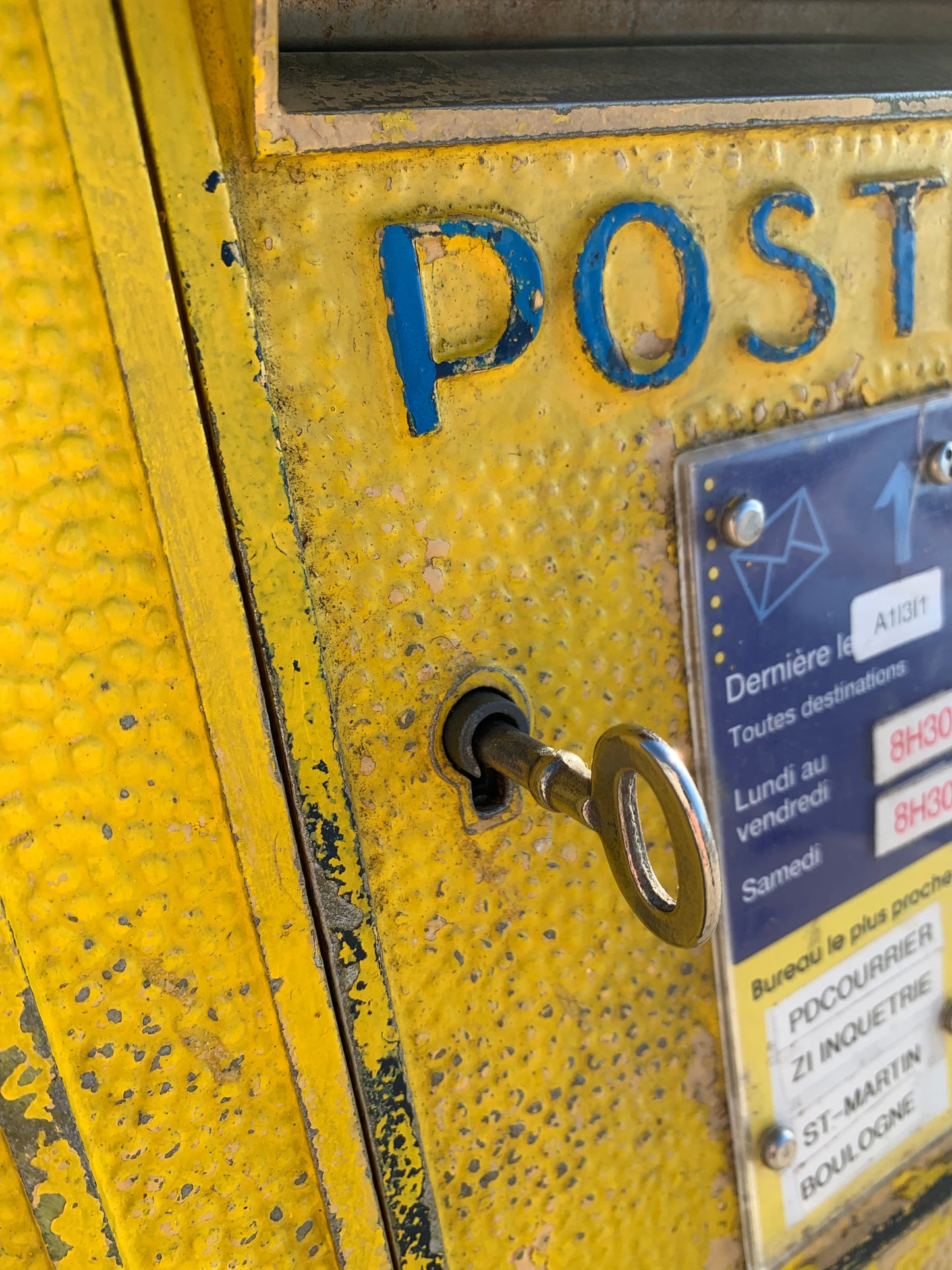 Französischer Briefkasten