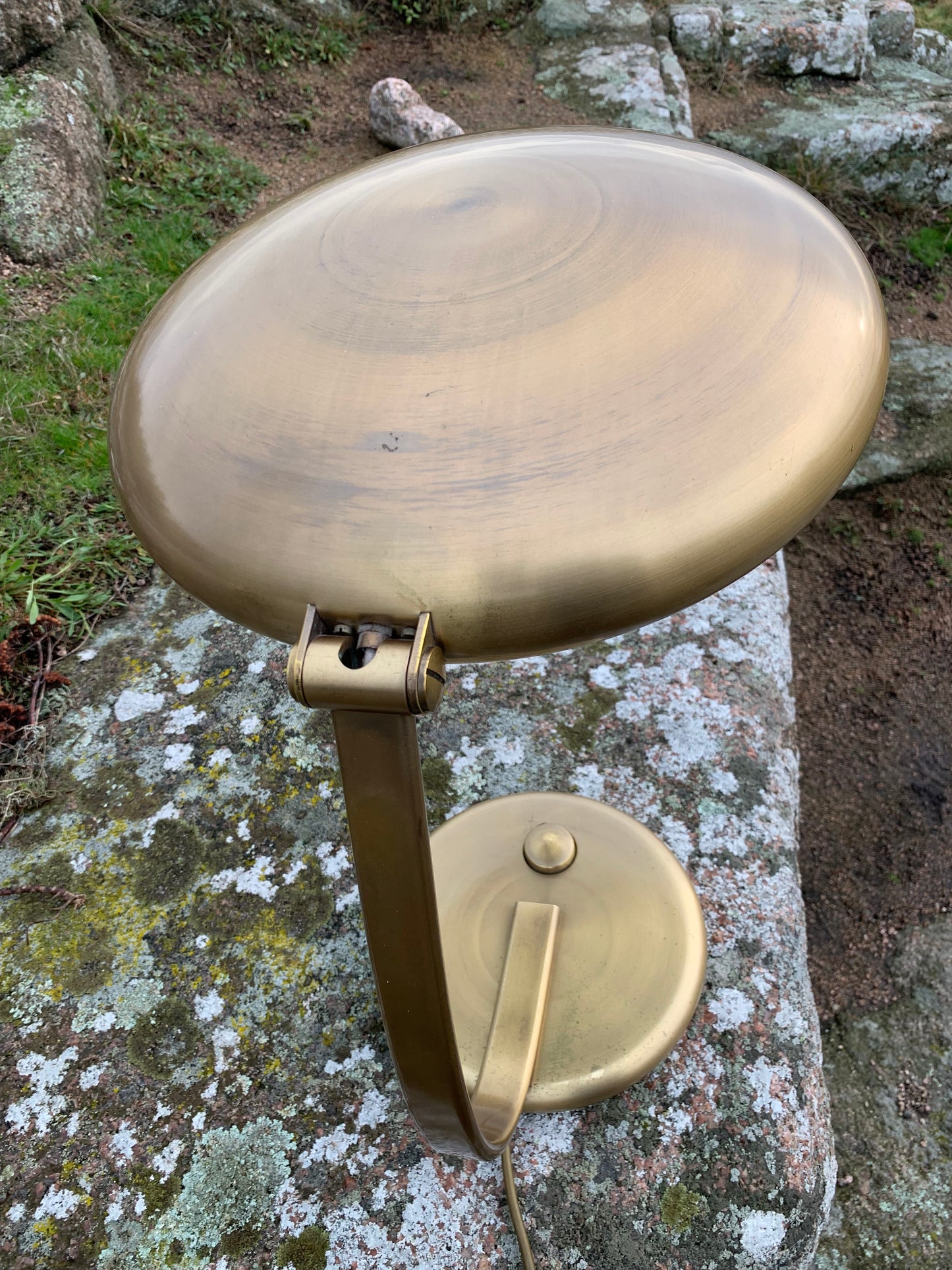 Koch & Lowy Vintage Lampe - Messing