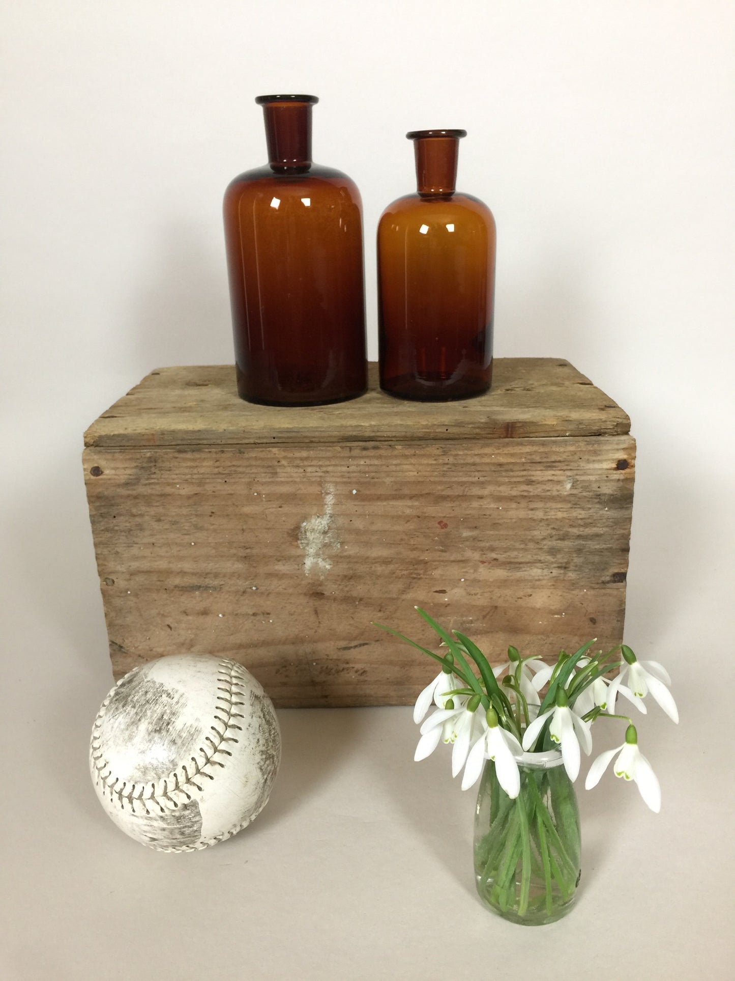 Apothekerflaschen (zwei Einheiten zusammen verkauft)