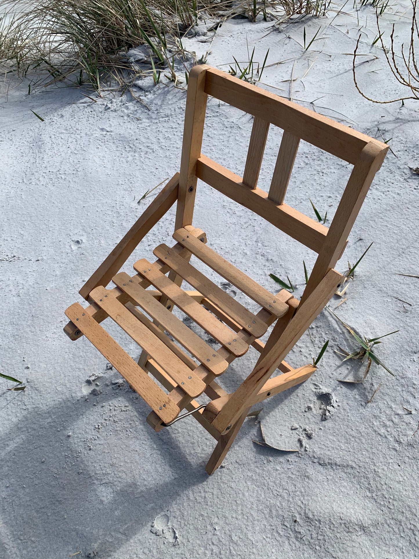 Kinderklappstuhl aus Holz