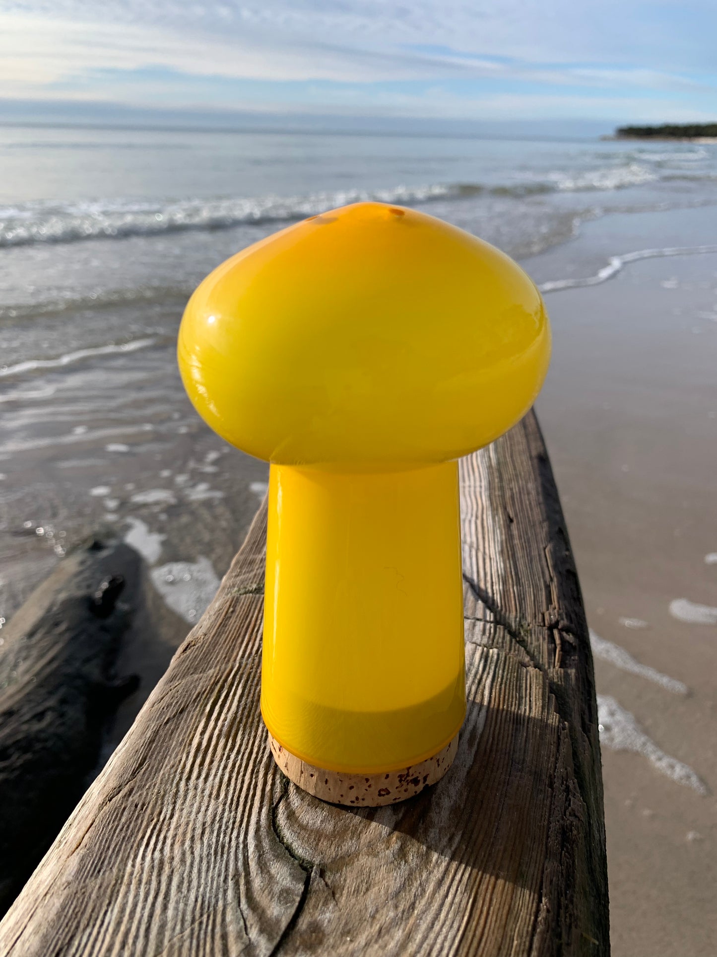 Holmegaard Palet Strohglas - Gelb