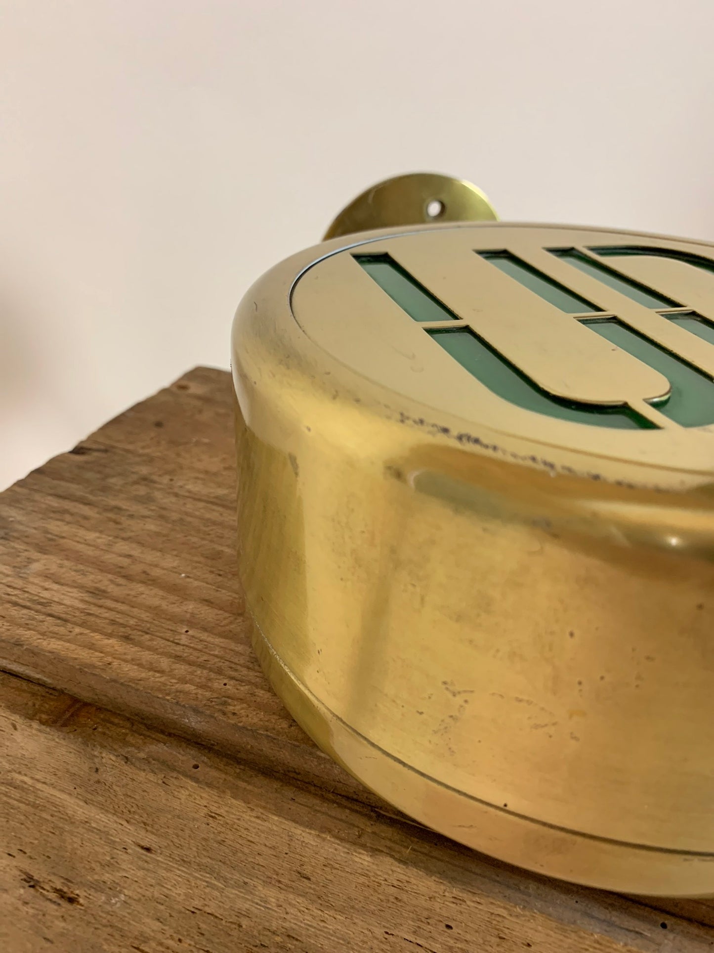 Lichtschild aus Messing von Louis Poulsen - Vilhelm Lauritzen zugeschrieben