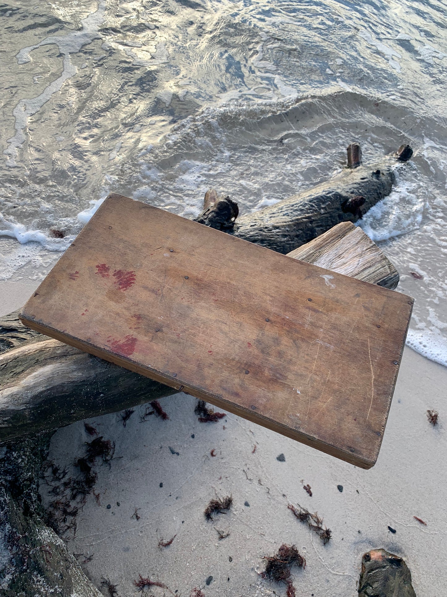 Altes französisches Ludo-Brett