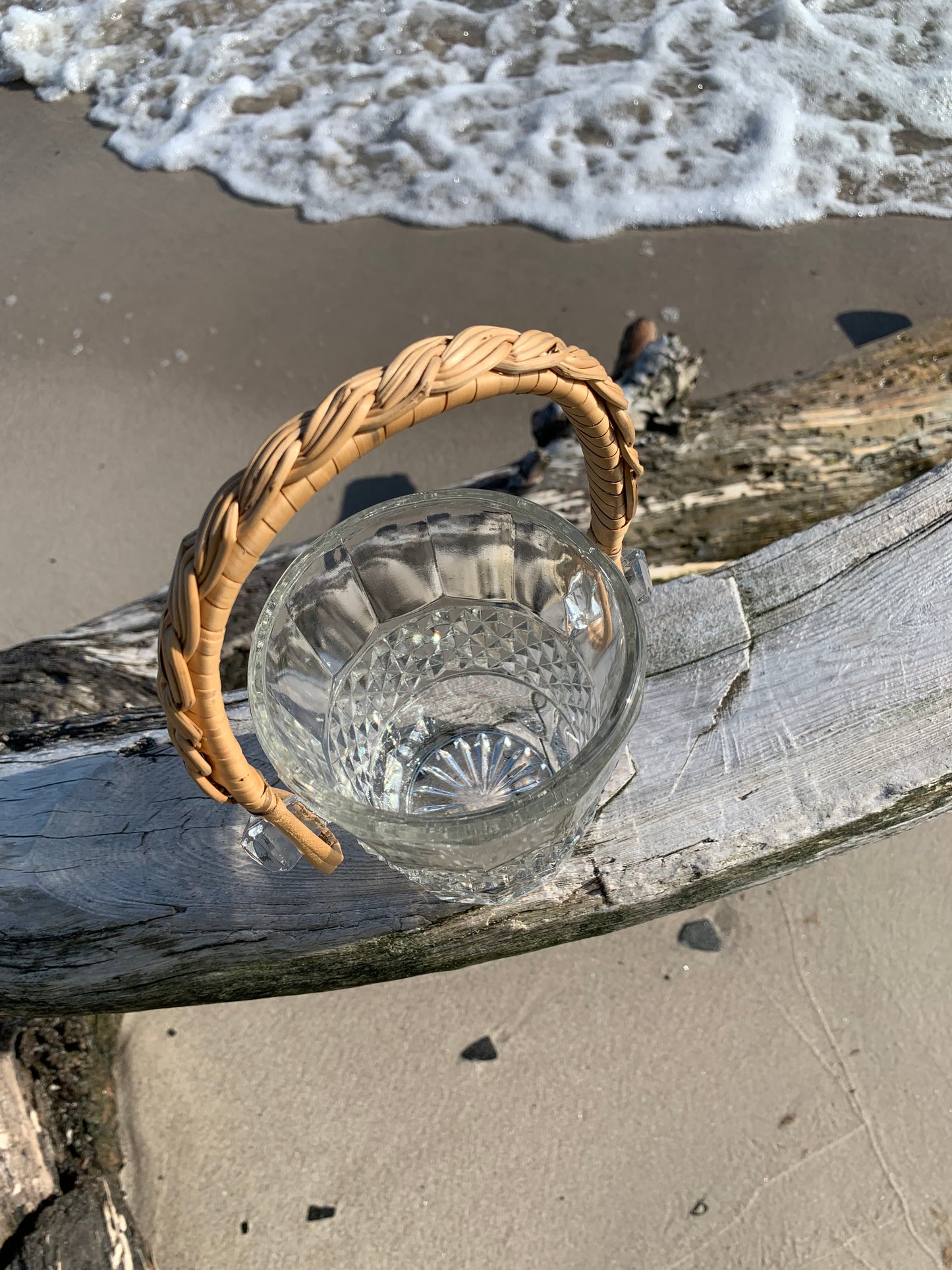 Eiskübel aus Glas
