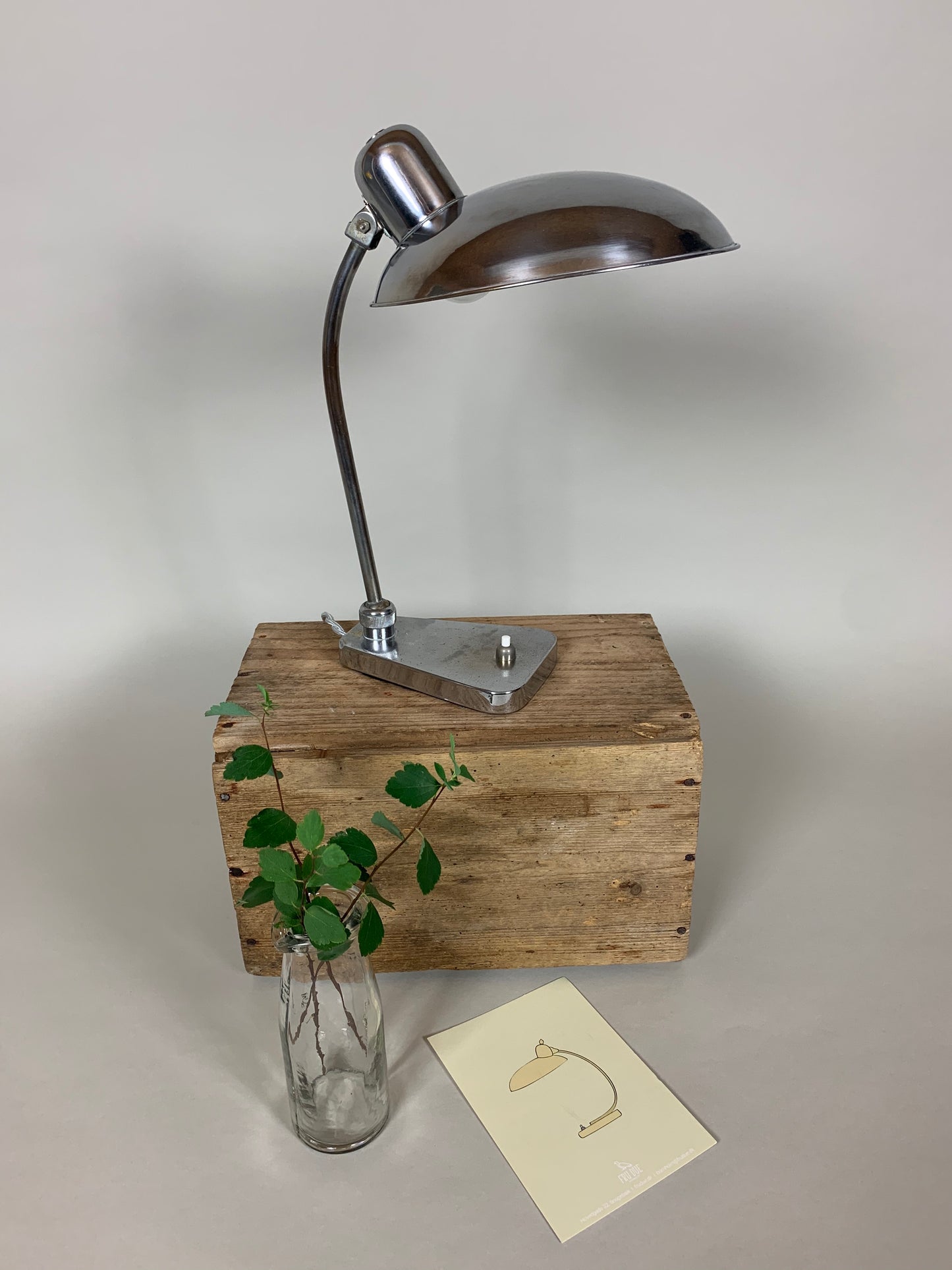 Vintage Lampe aus Italien