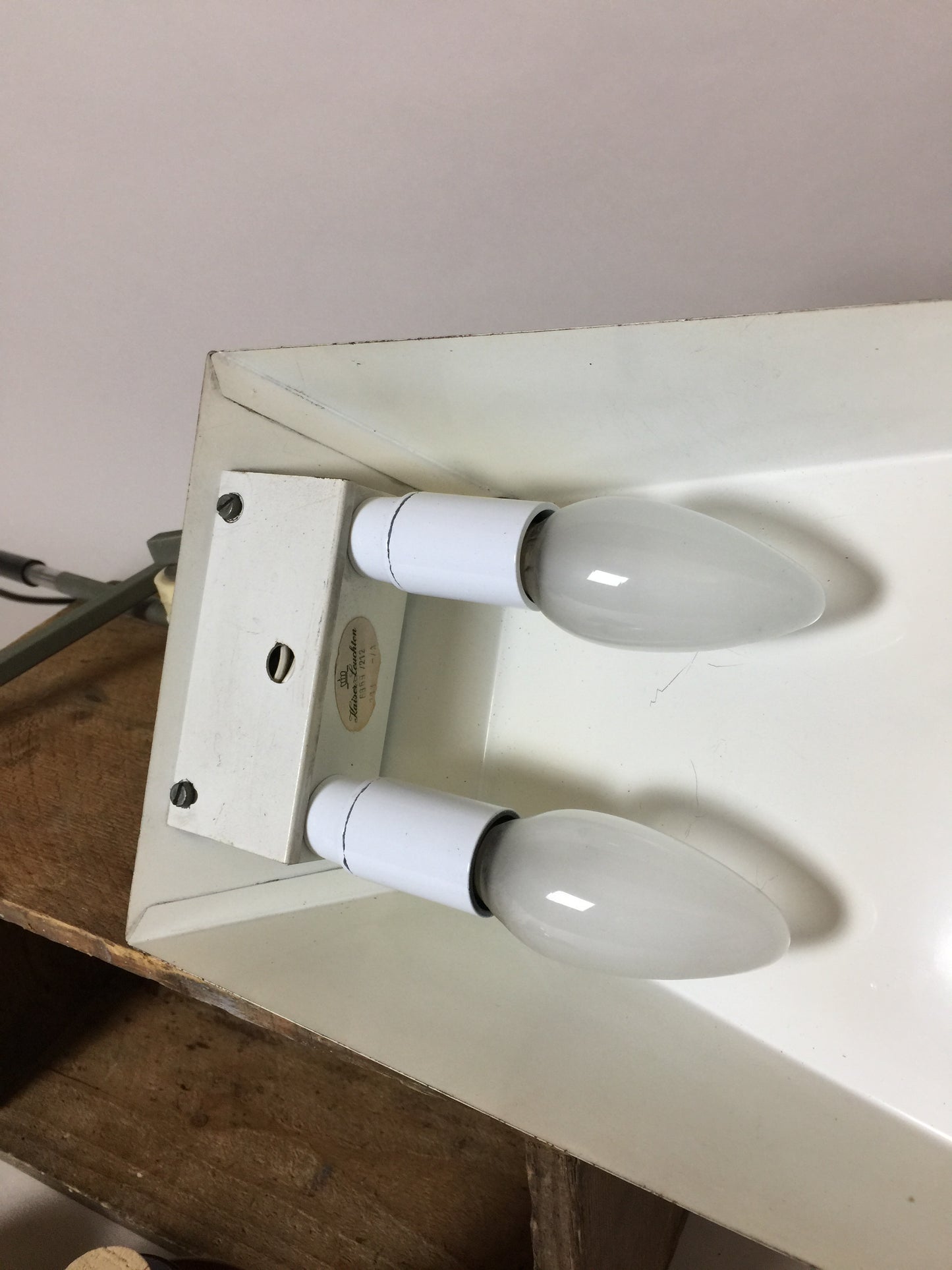 Schöne alte Kaiser Leuchten Lampe