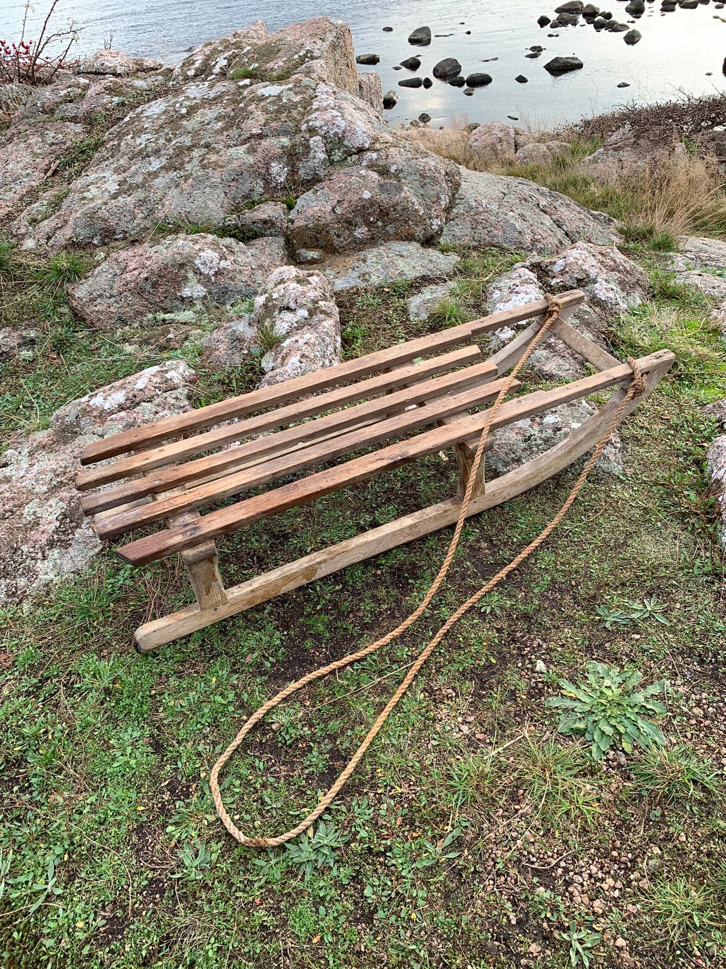 Schlitten aus Holz