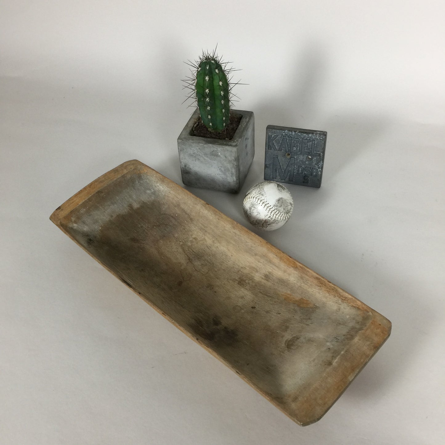 Sohlenplatte mit Patina