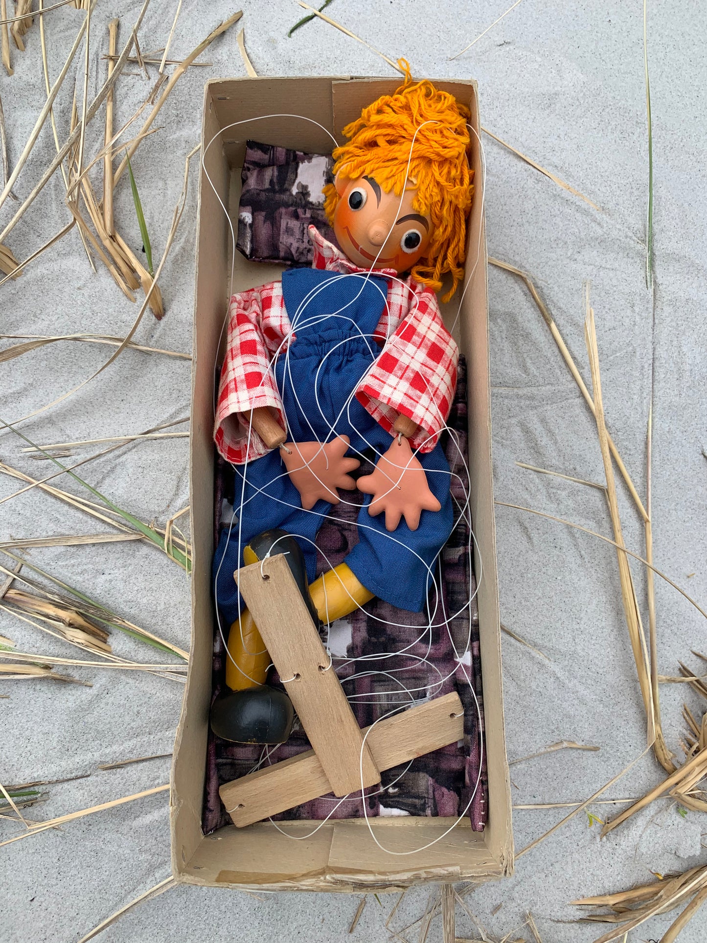 Lillebror Marionettenpuppe in Originalverpackung