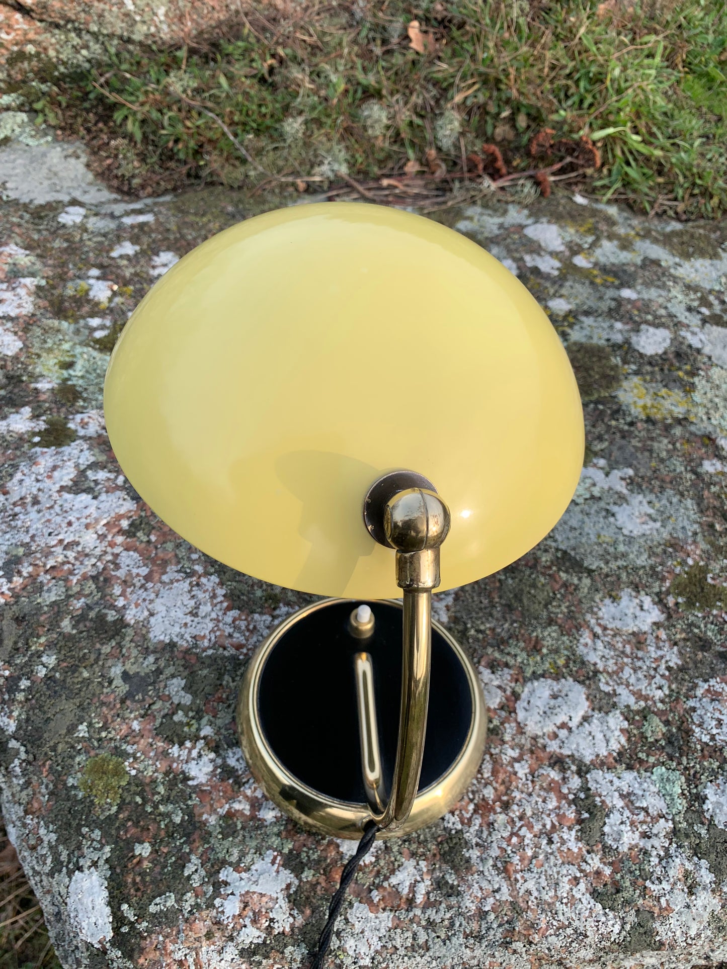 Helo Vintage Lampe - Gelb