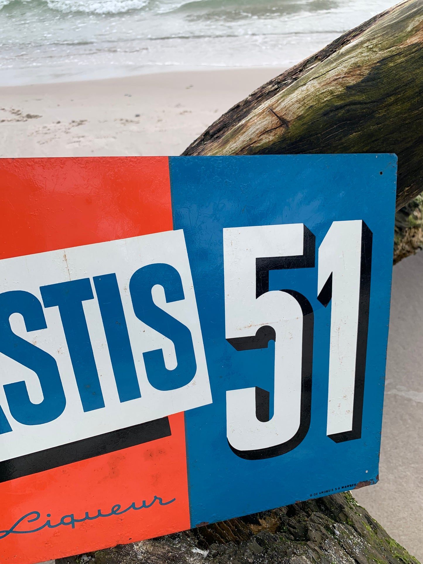 Pastis-Schild aus den 1960er Jahren