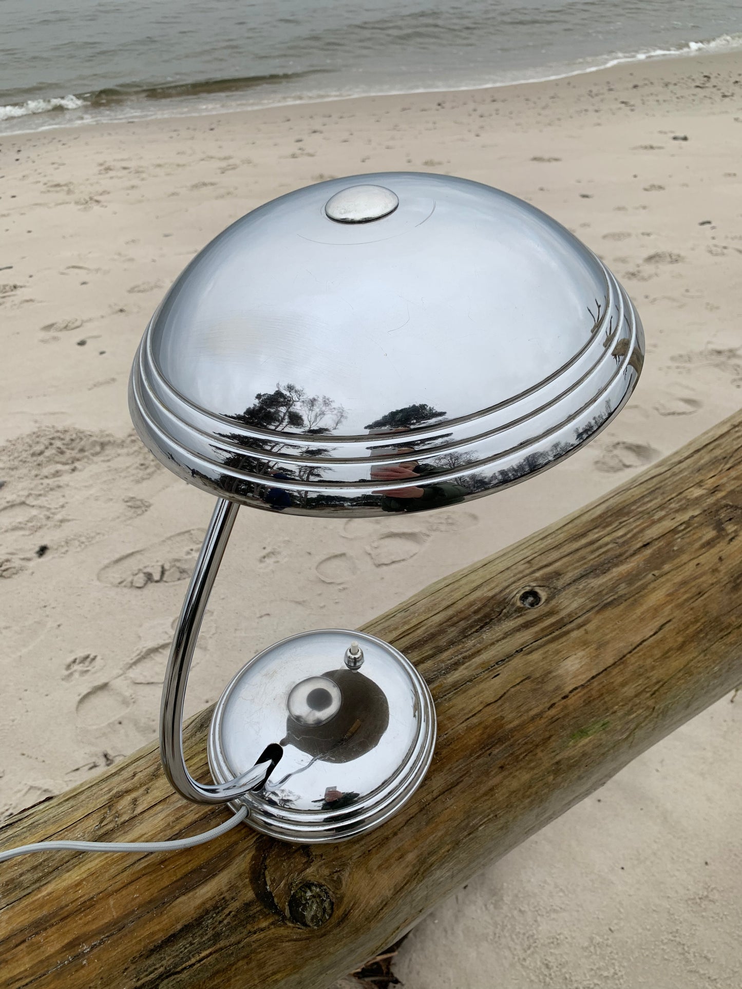 Helo Vintage Lampe - Chrom