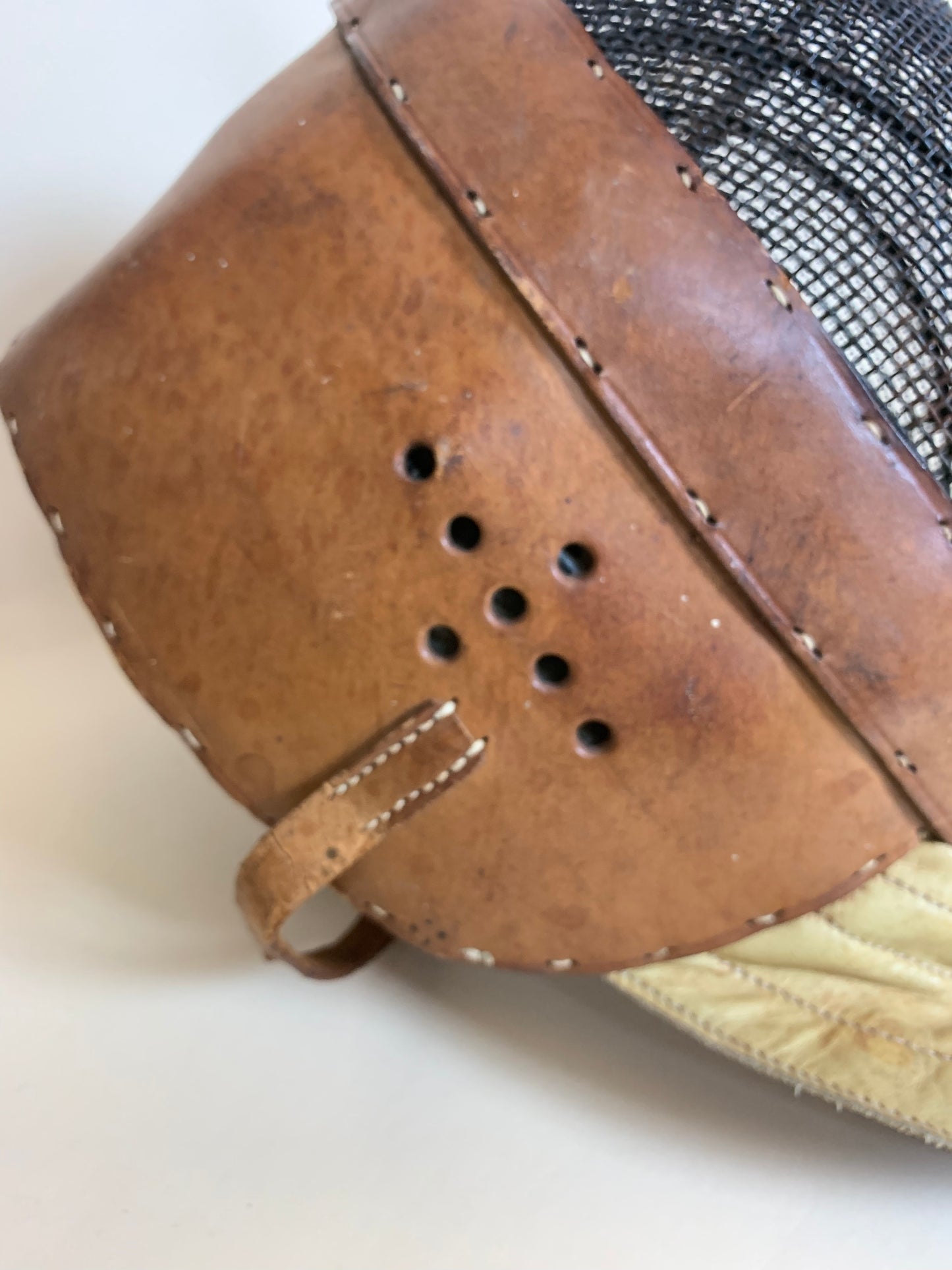 Schöne Fechtmaske