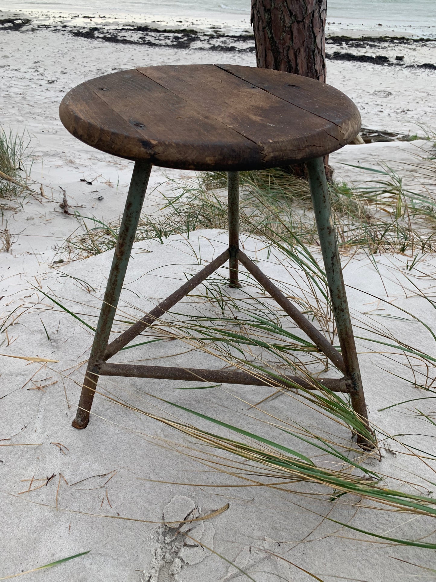 Industrieller Hocker